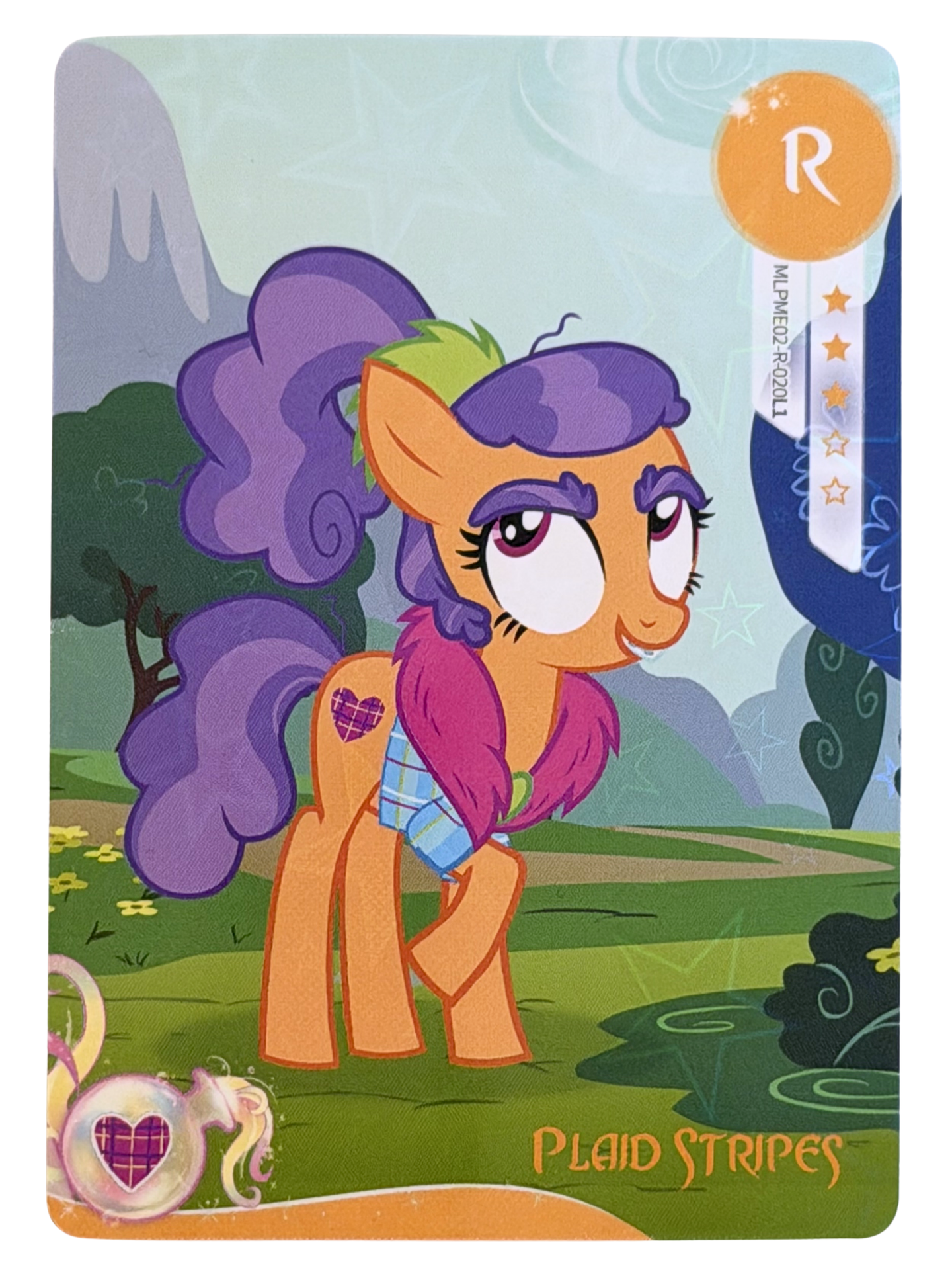 Plaid Stripes (R) MLPME02-R-020L1