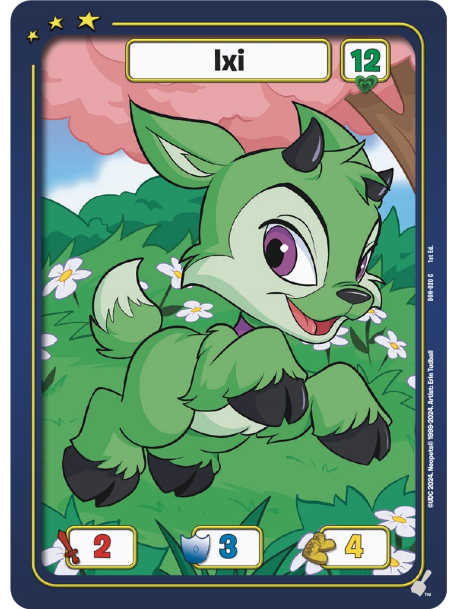 Green Ixi (C) DON-020 1st Edition