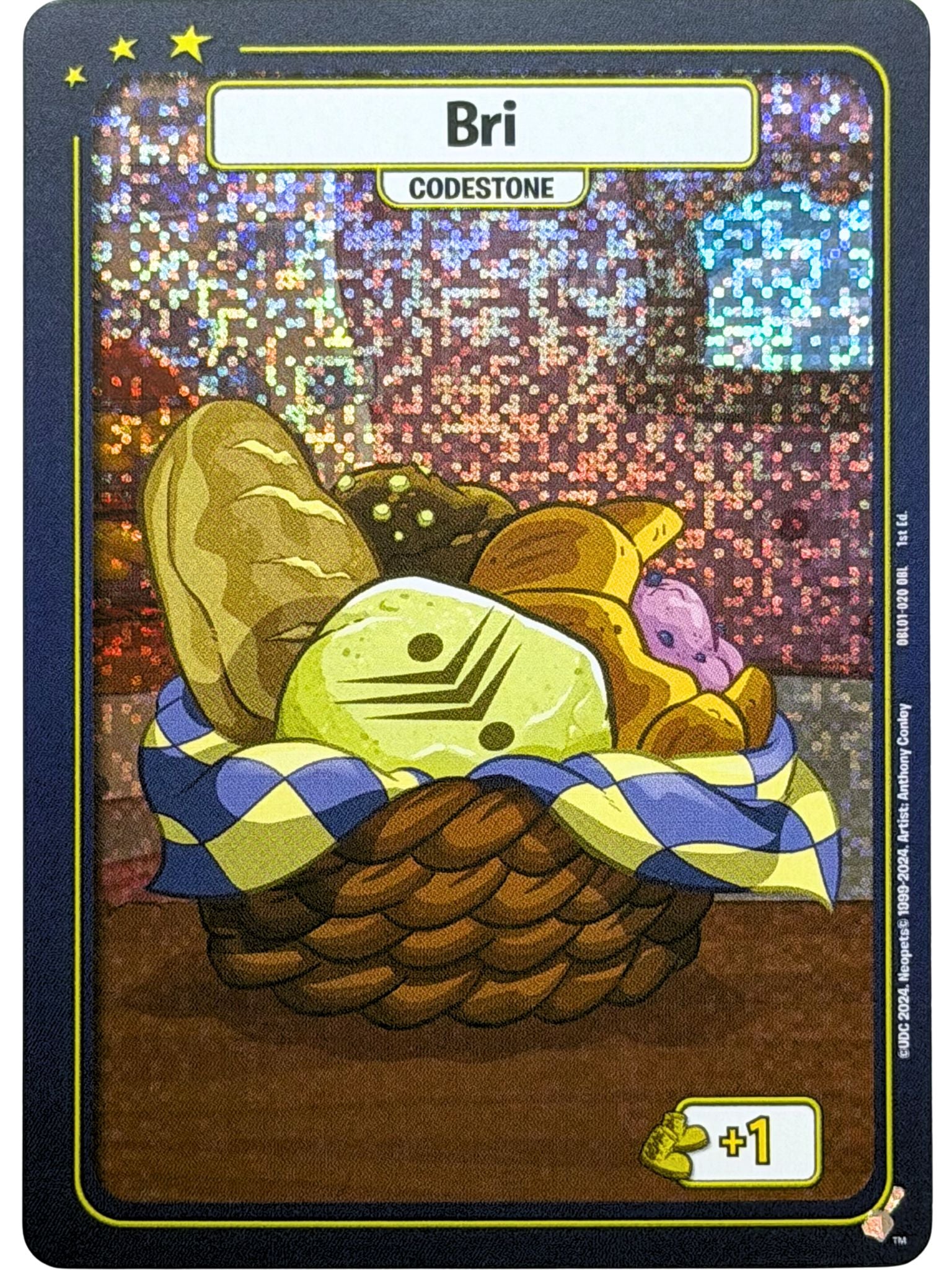 Bri Codestone Foil Promo OBL01-020 1st Edition