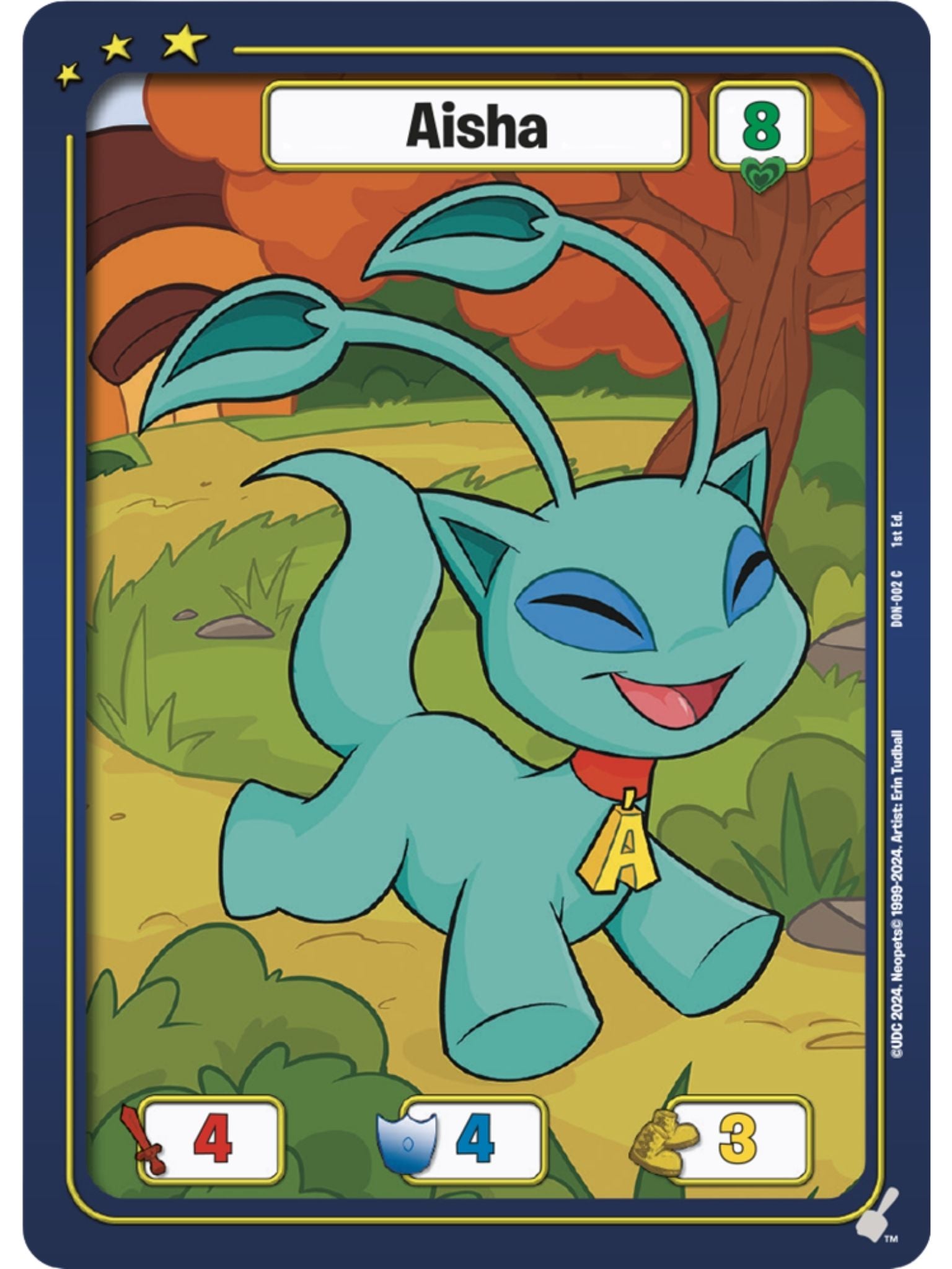 Blue Aisha (C) DON-002 1st Edition