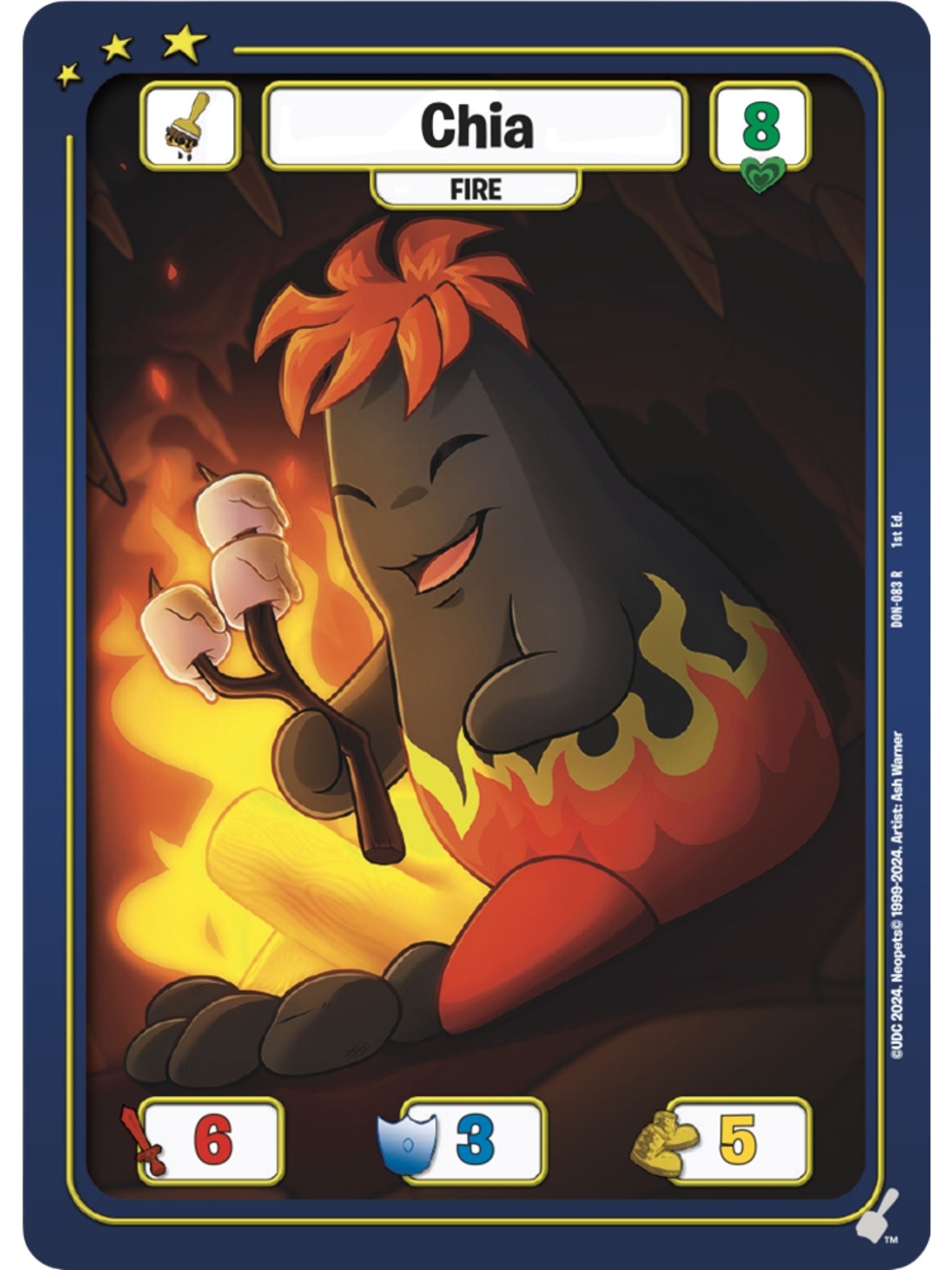 Fire Chia (R) DON-083 1st Edition