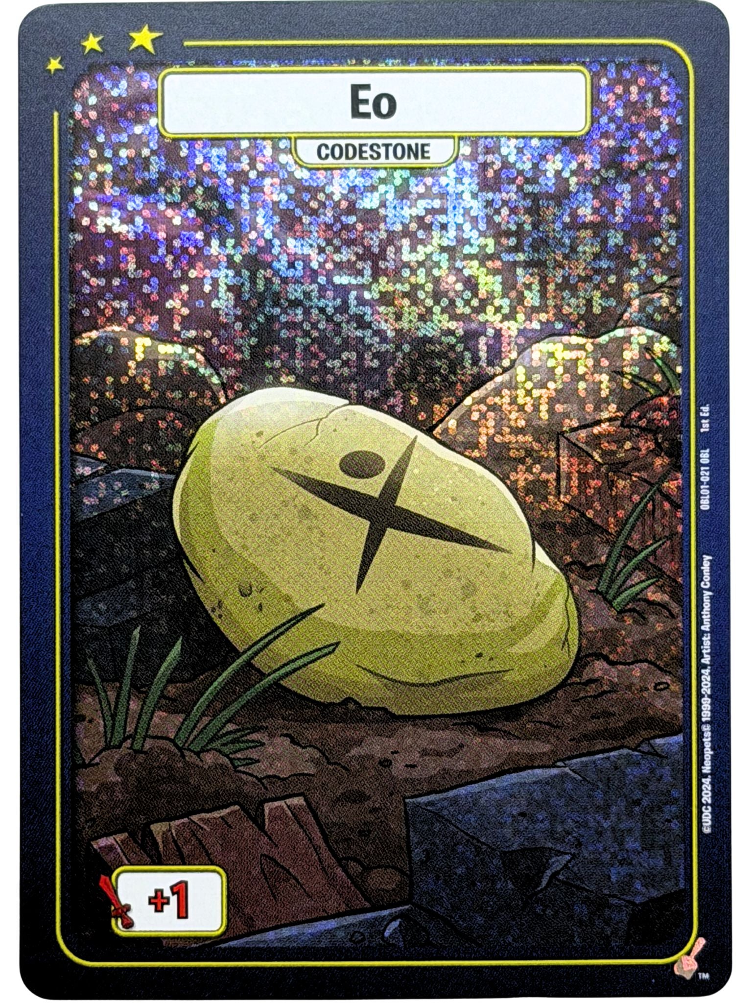 Eo Codestone Foil Promo OBL01-021 1st Edition