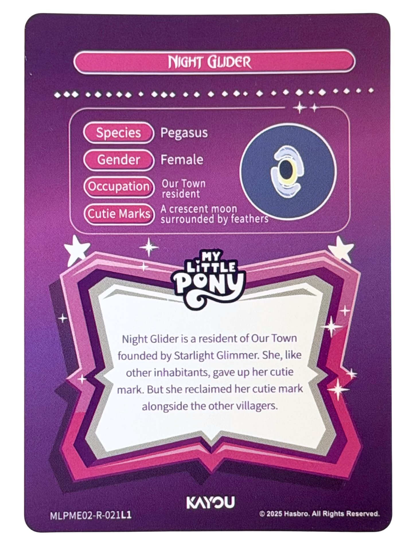 Night Glider (R) MLPME02-R-021L1