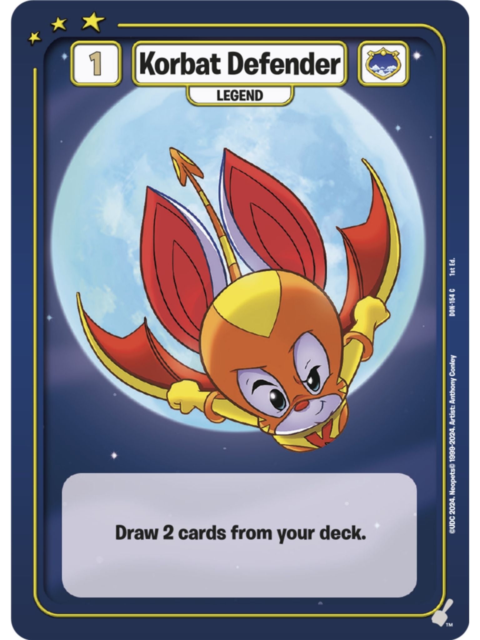 Korbat Defender (C) DON-154 1st Edition