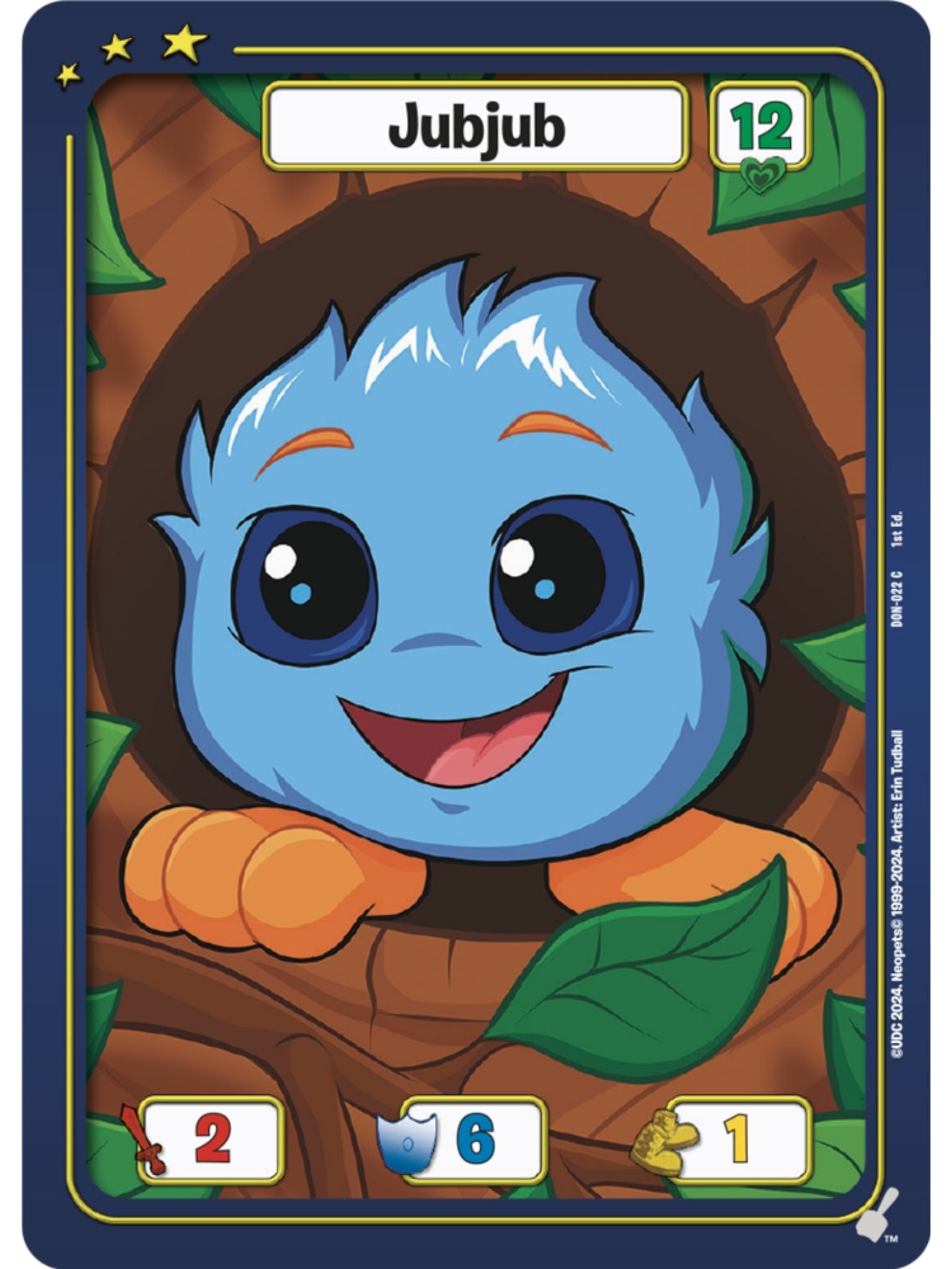 Blue Jubjub (C) DON-022 1st Edition