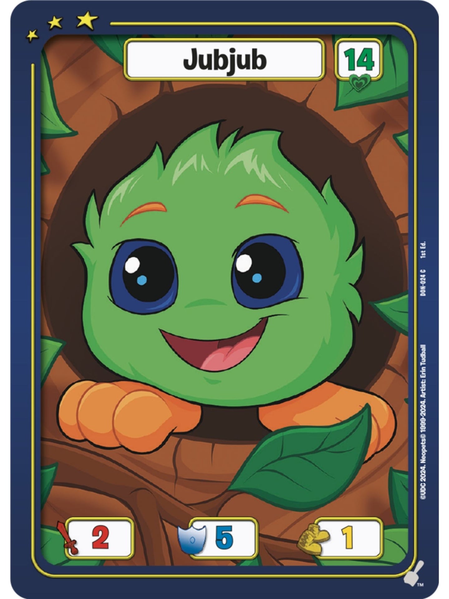 Green Jubjub (C) DON-024 1st Edition