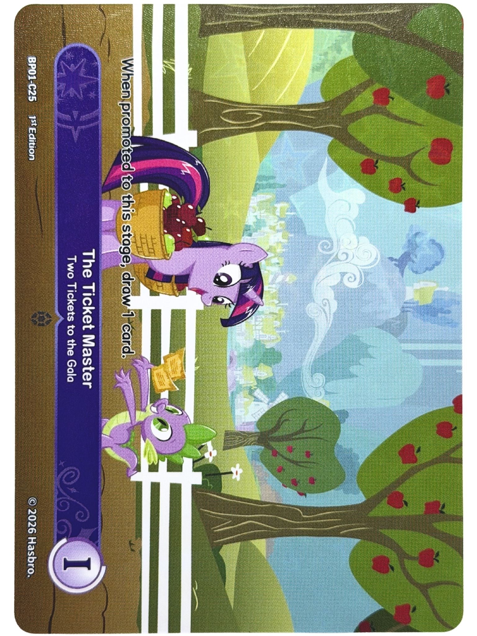 The Ticket Master: Two Tickets to the Gala 1st Edition (C) BP01-C25