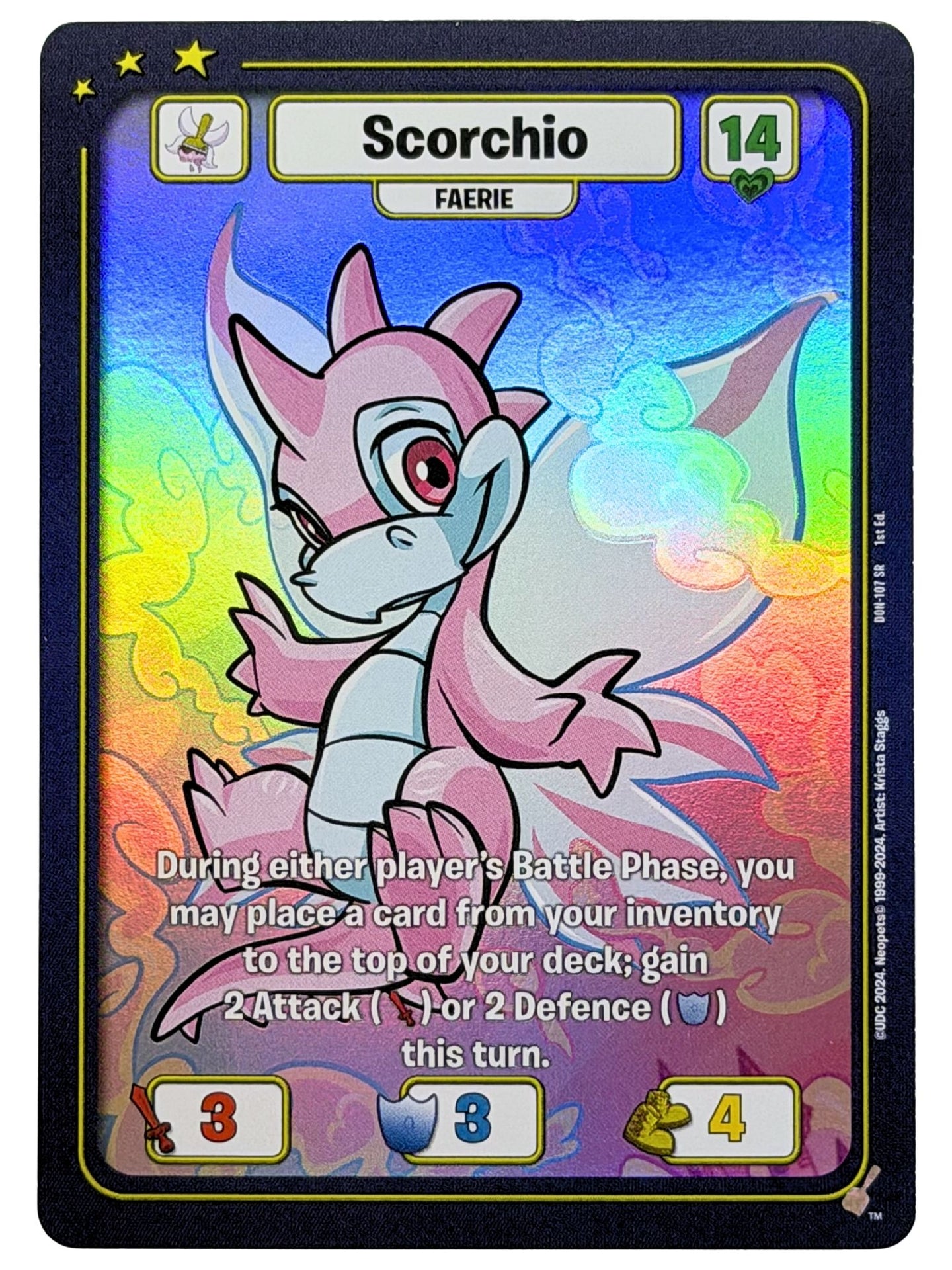 Faerie Scorchio (SR) DON-107 1st Edition
