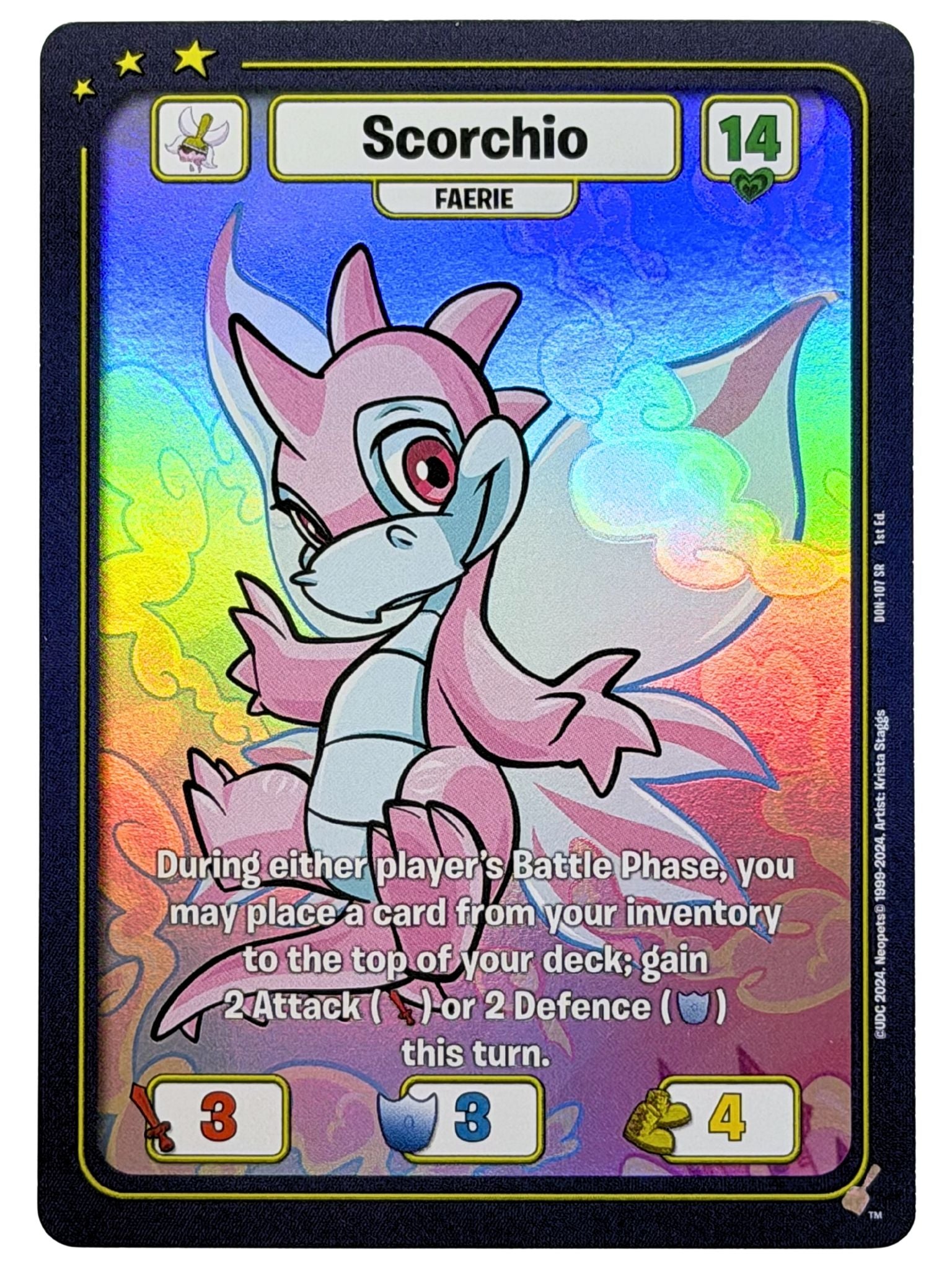 Faerie Scorchio (SR) DON-107 1st Edition