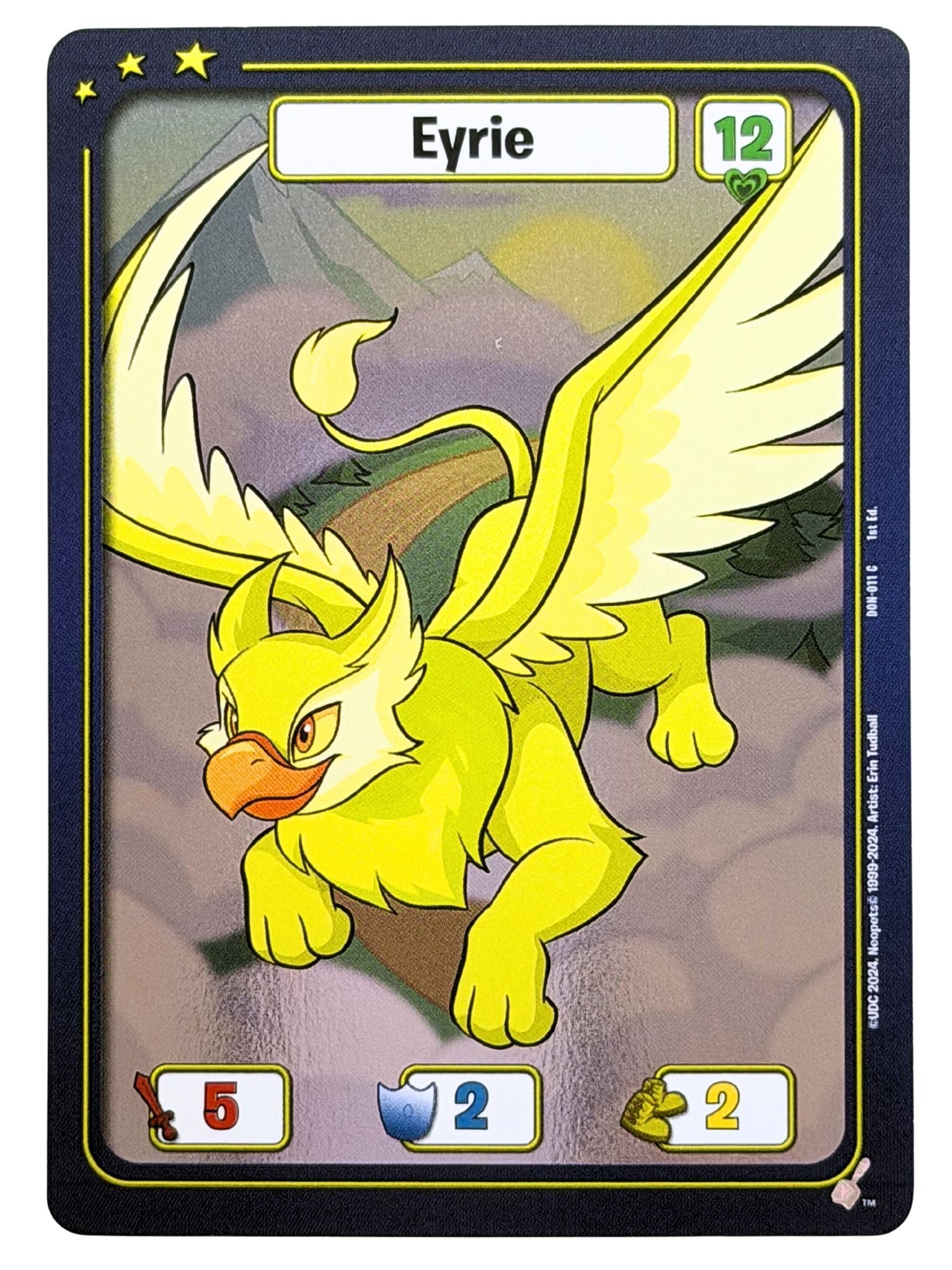 Yellow Eyrie Foil (C) DON-011 1st Edition