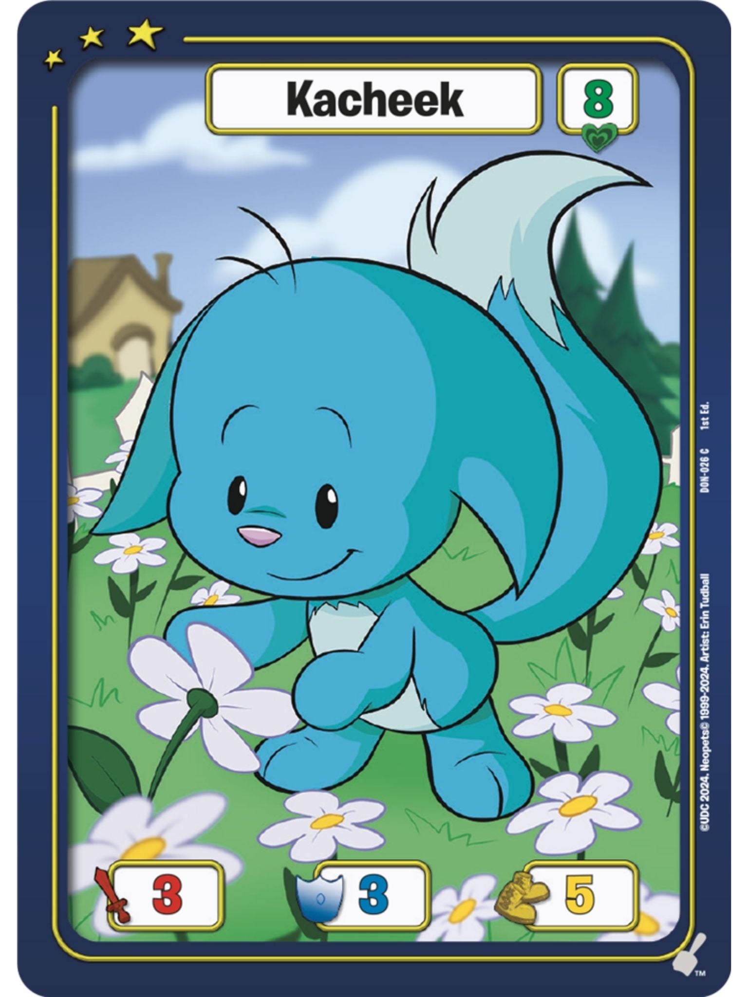Blue Kacheek (C) DON-026 1st Edition
