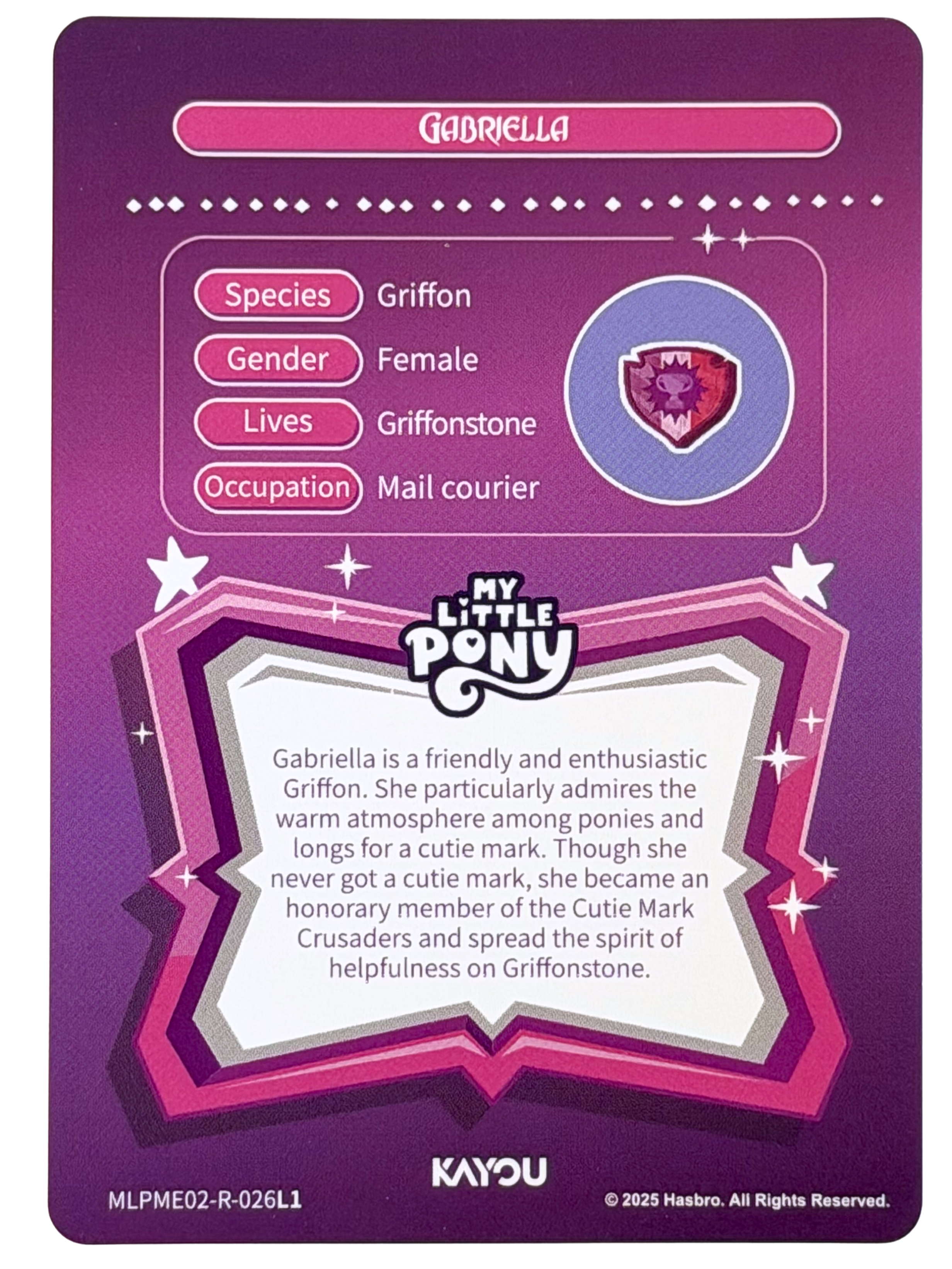 Gabriella (R) MLPME02-R-026L1