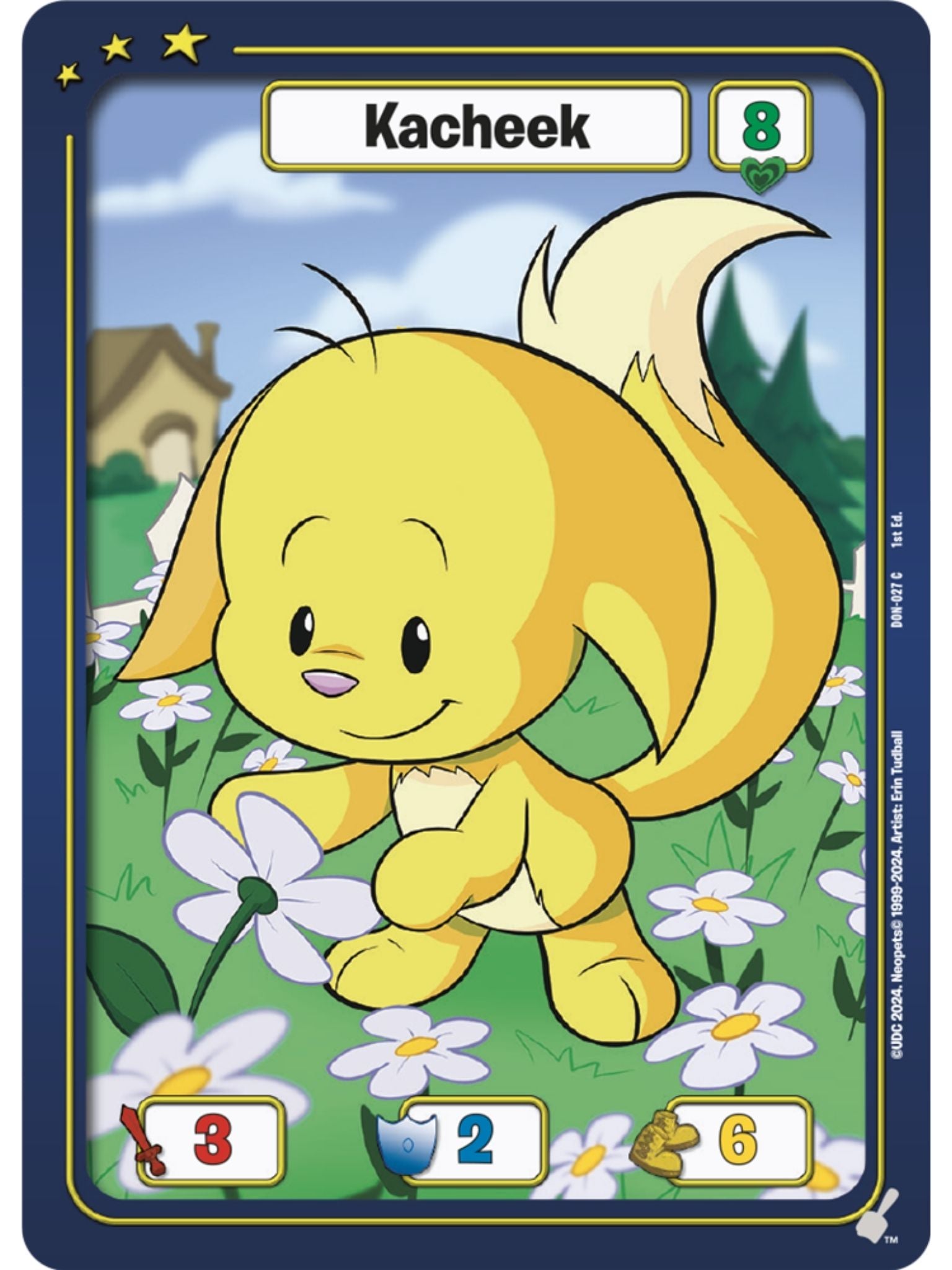 Yellow Kacheek (C) DON-027 1st Edition