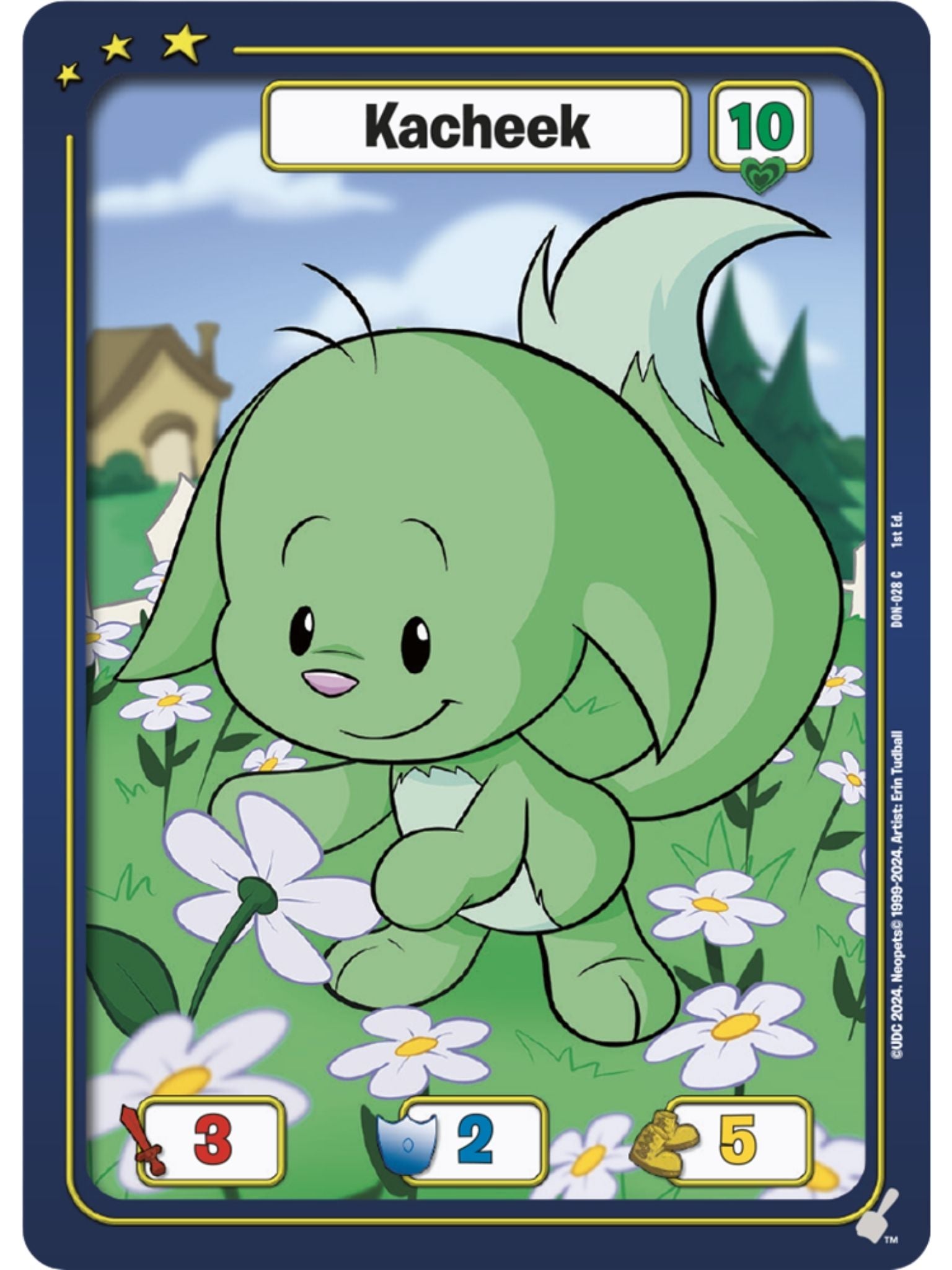 Green Kacheek (C) DON-028 1st Edition