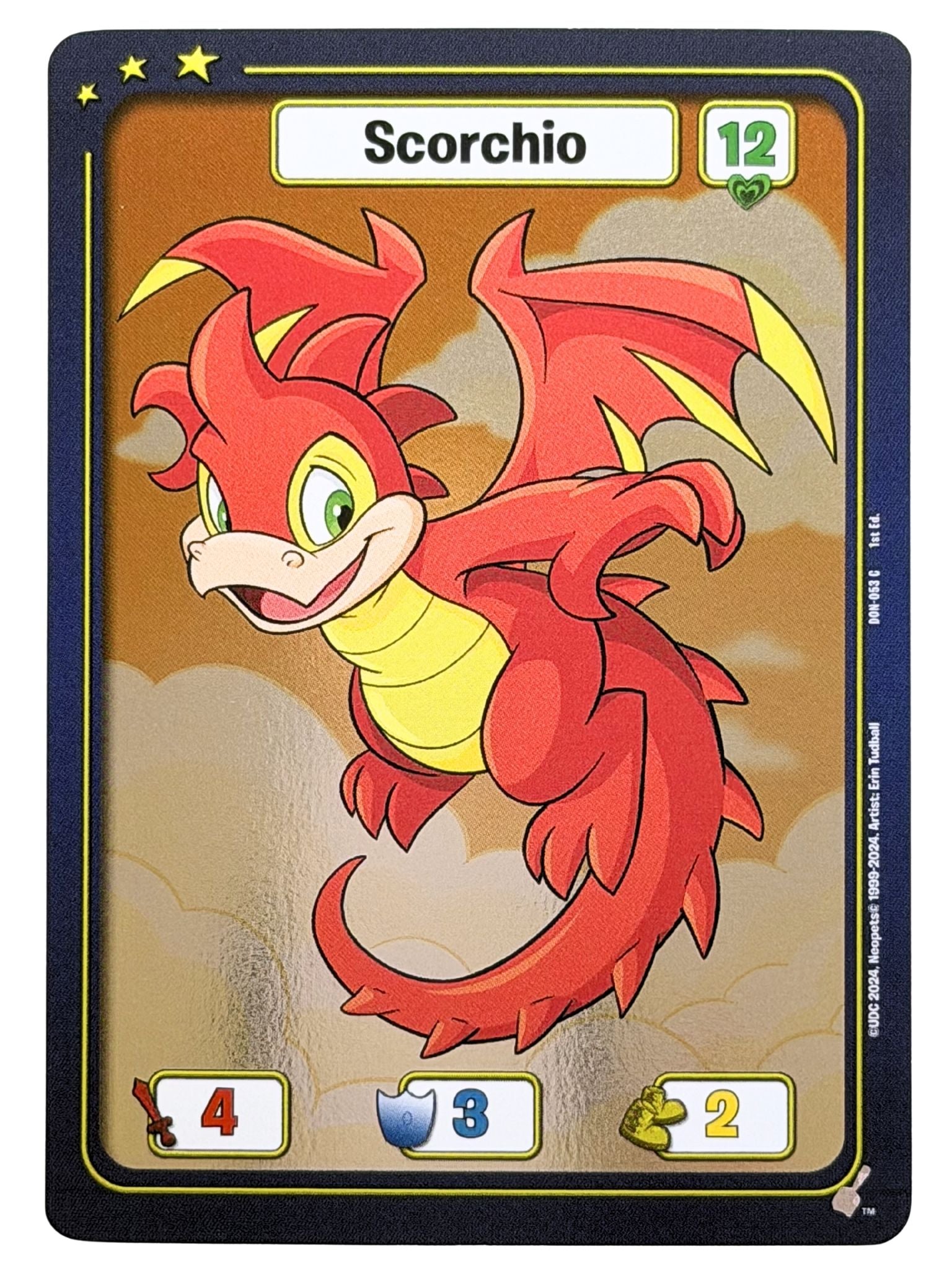 Red Scorchio Foil (C) DON-053 1st Edition