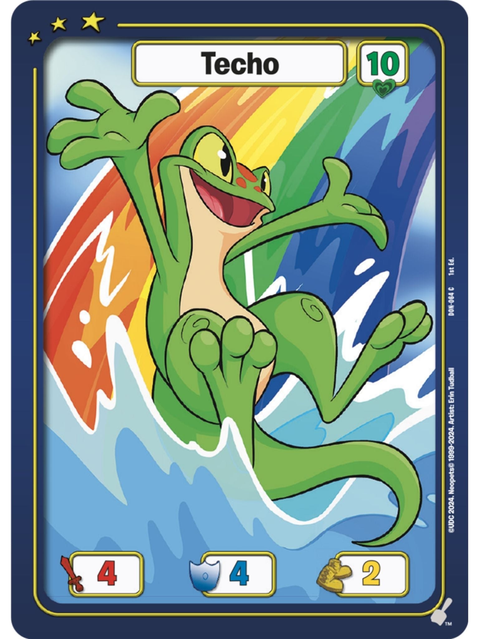 Green Techo Foil (C) DON-064 1st Edition