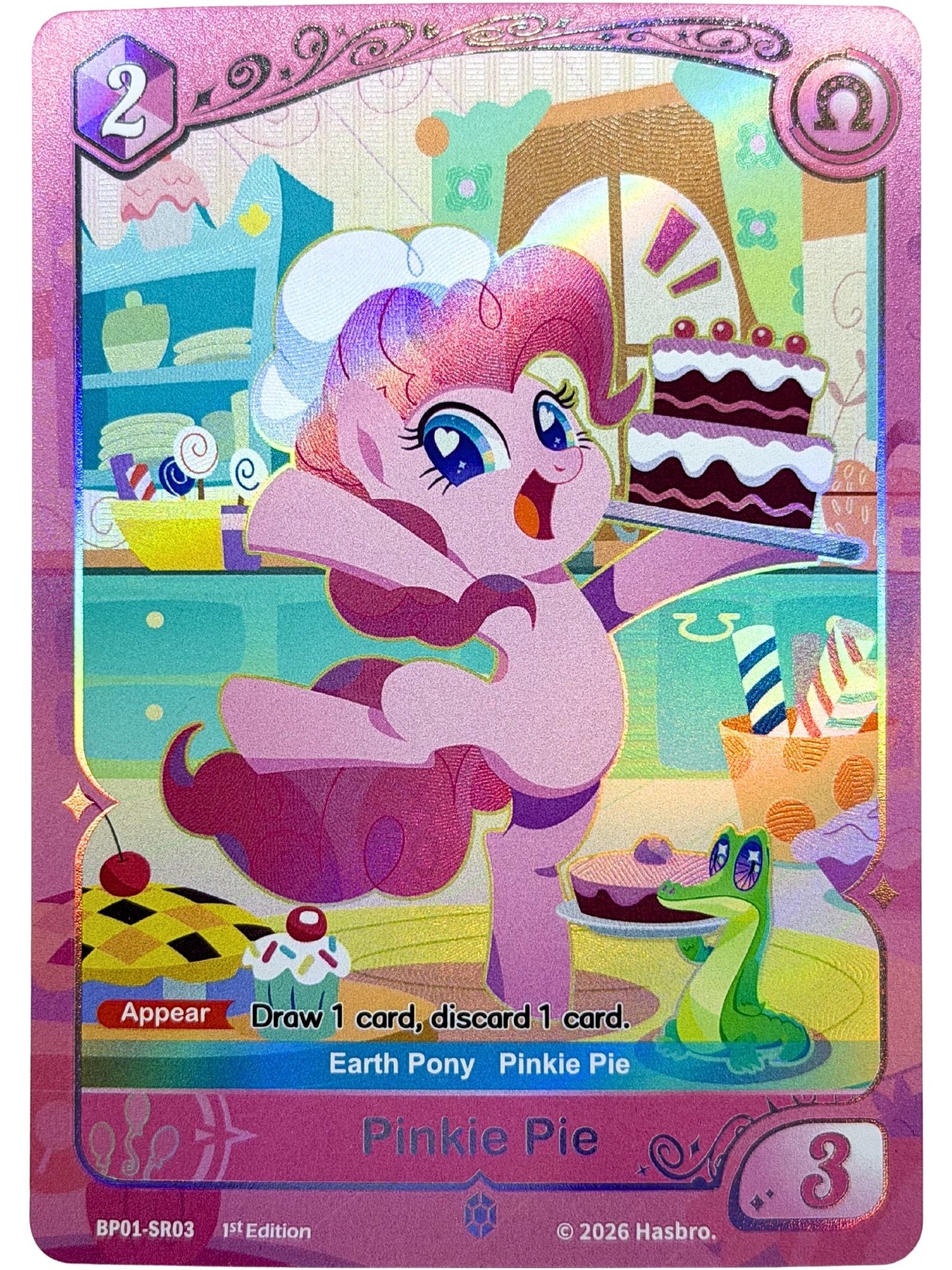 Pinkie Pie 1st Edition (SR) BP01-SR03