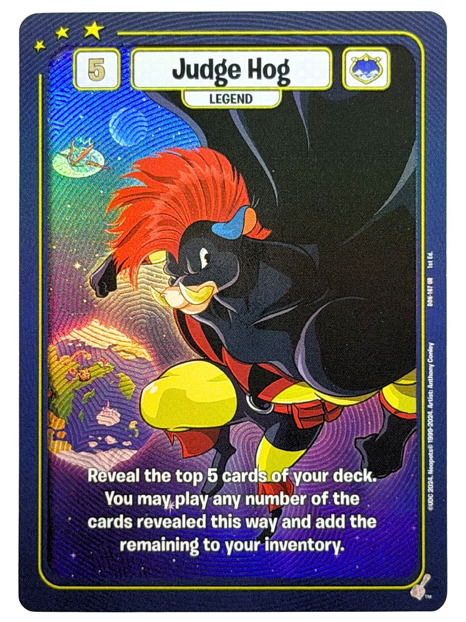 Judge Hog (UR) DON-167 1st Edition