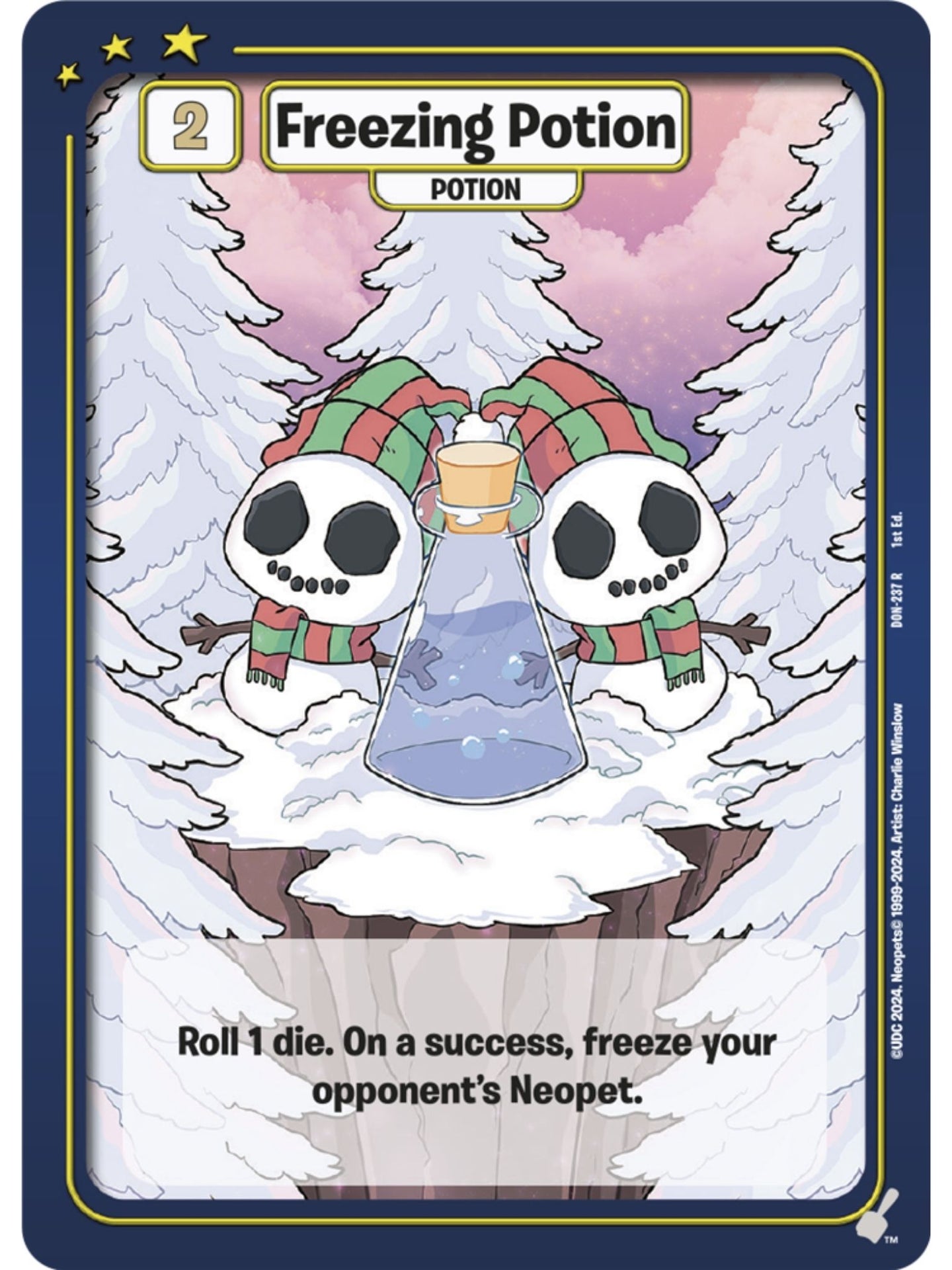 Freezing Potion (R) DON-237 1st Edition