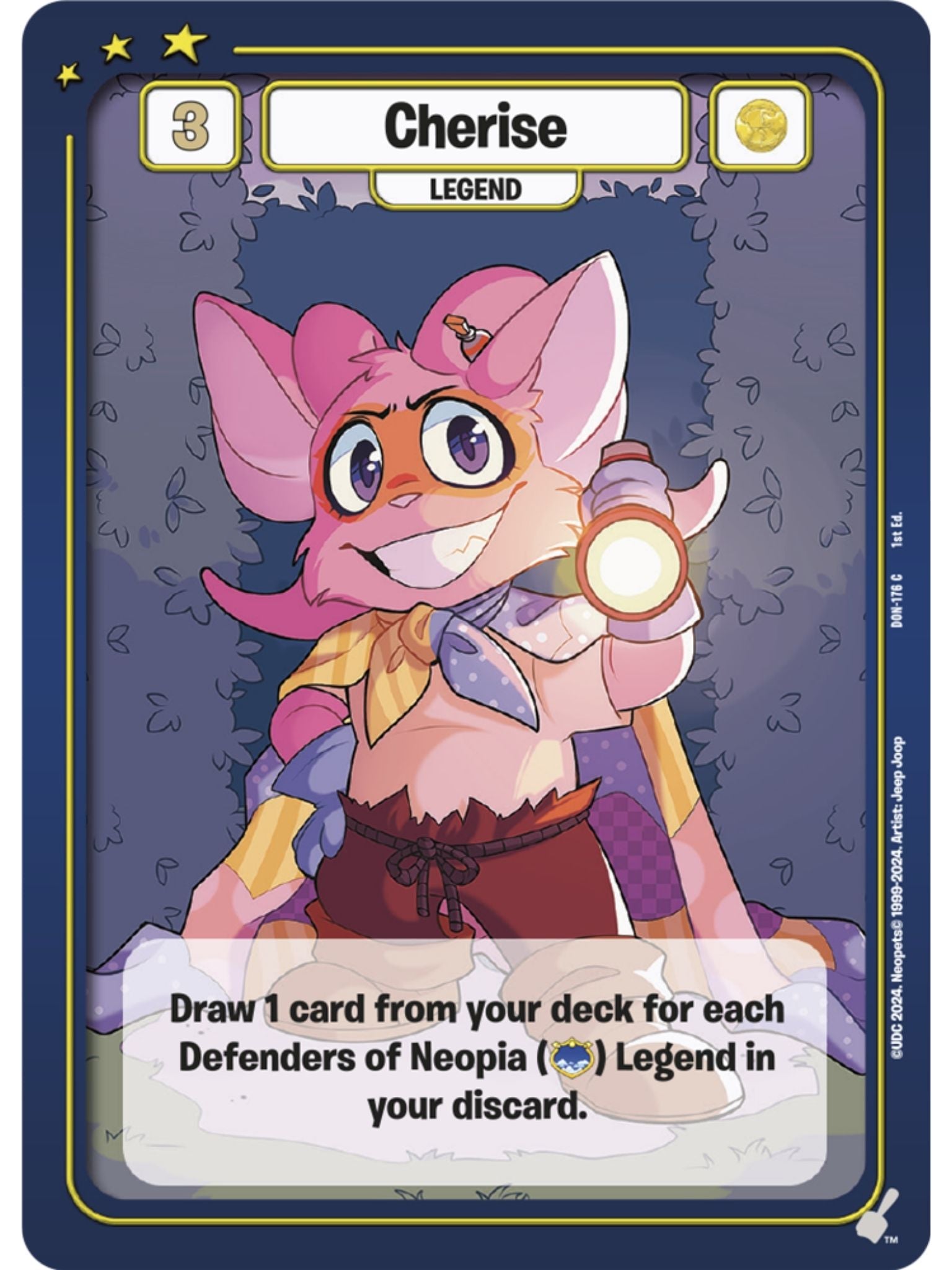 Cherise Foil (C) DON-176 1st Edition