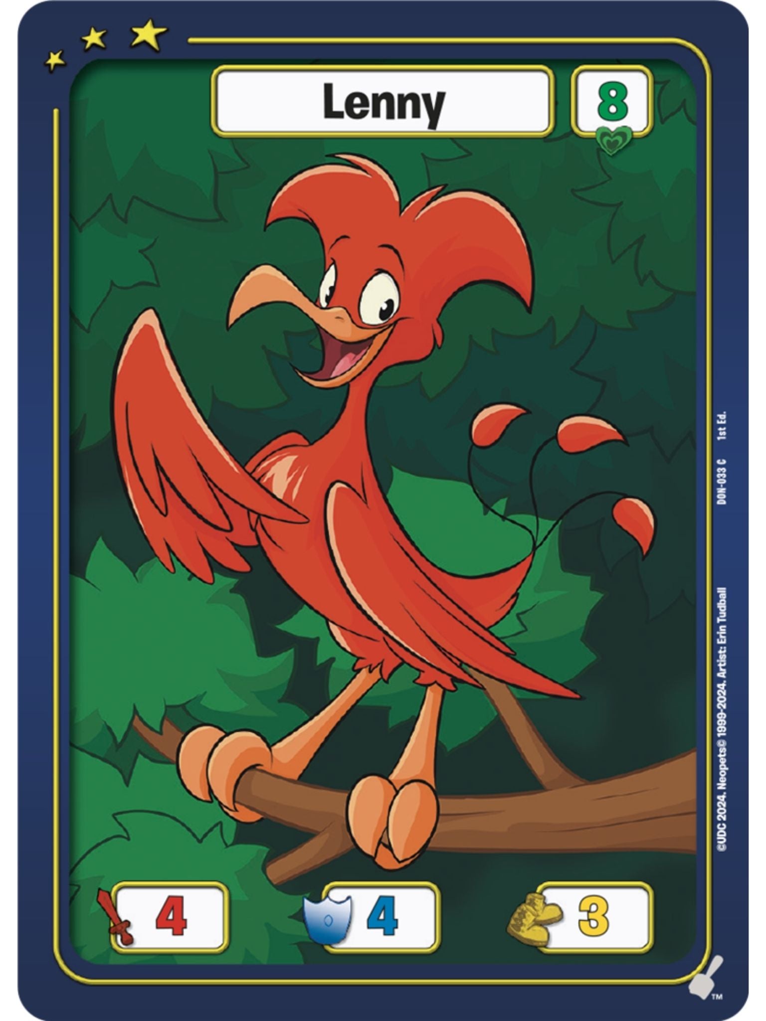 Red Lenny (C) DON-033 1st Edition