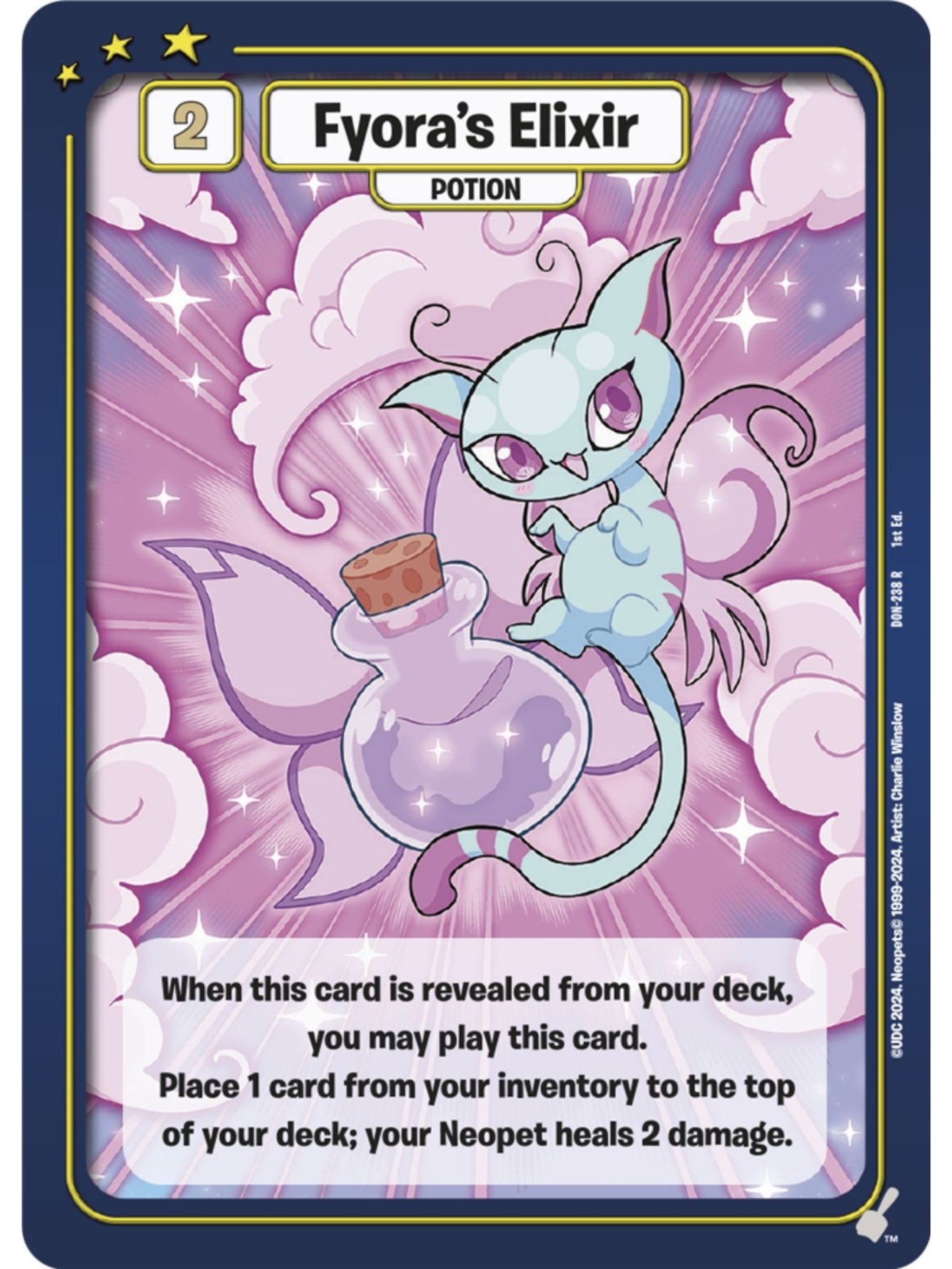 Fyora's Elixir (R) DON-238 1st Edition