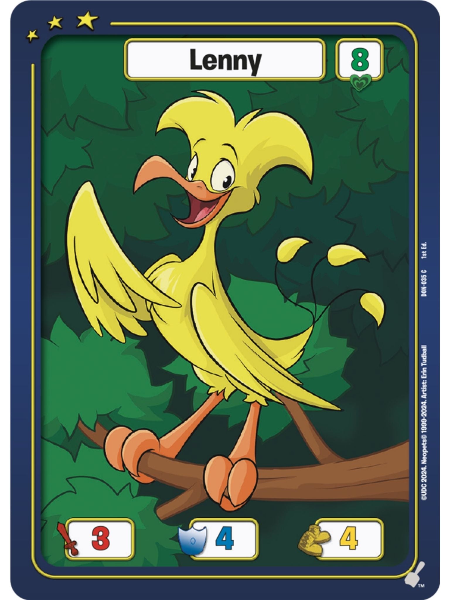 Yellow Lenny (C) DON-035 1st Edition