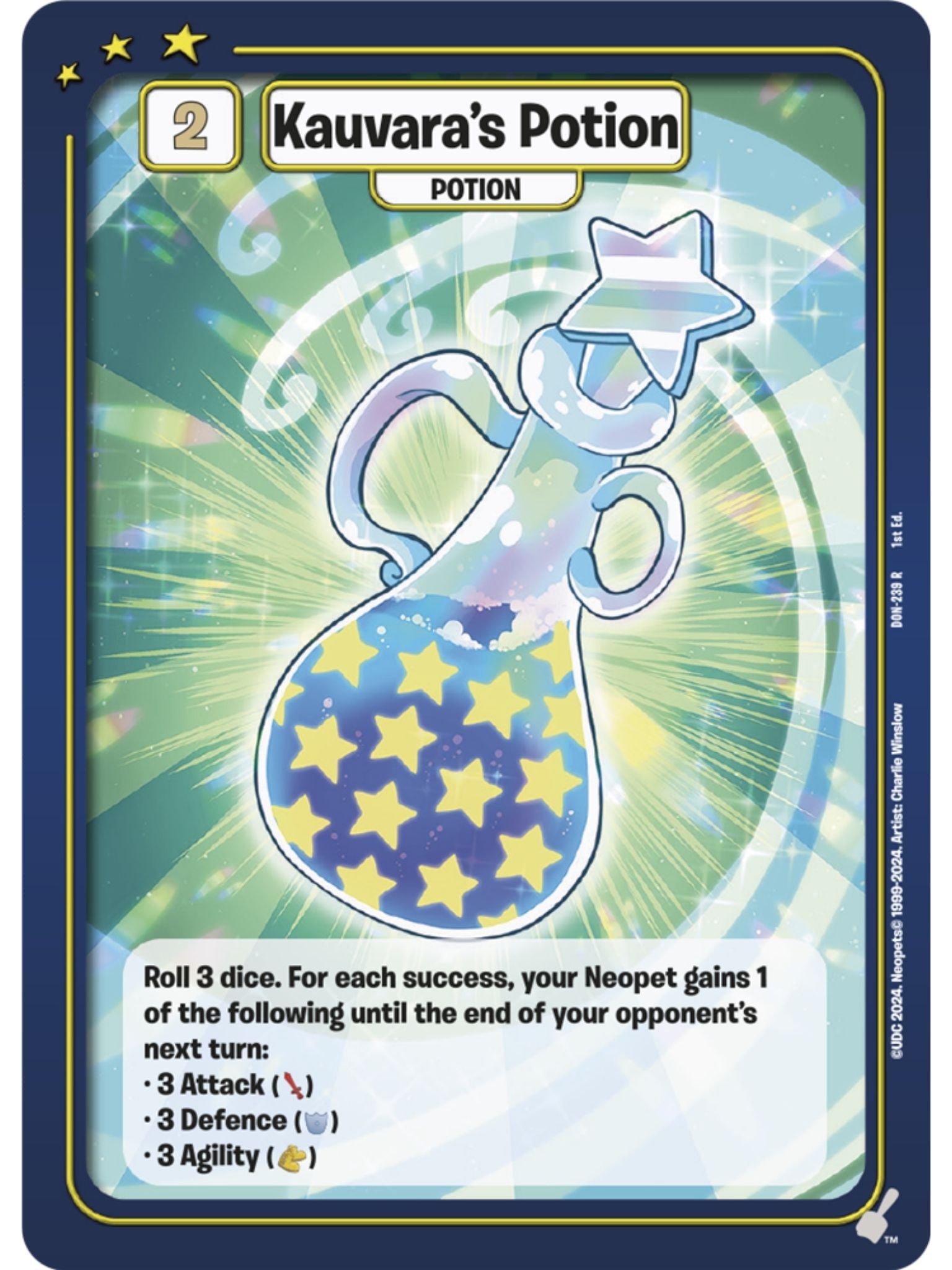 Kauvara's Potion (R) DON-239 1st Edition
