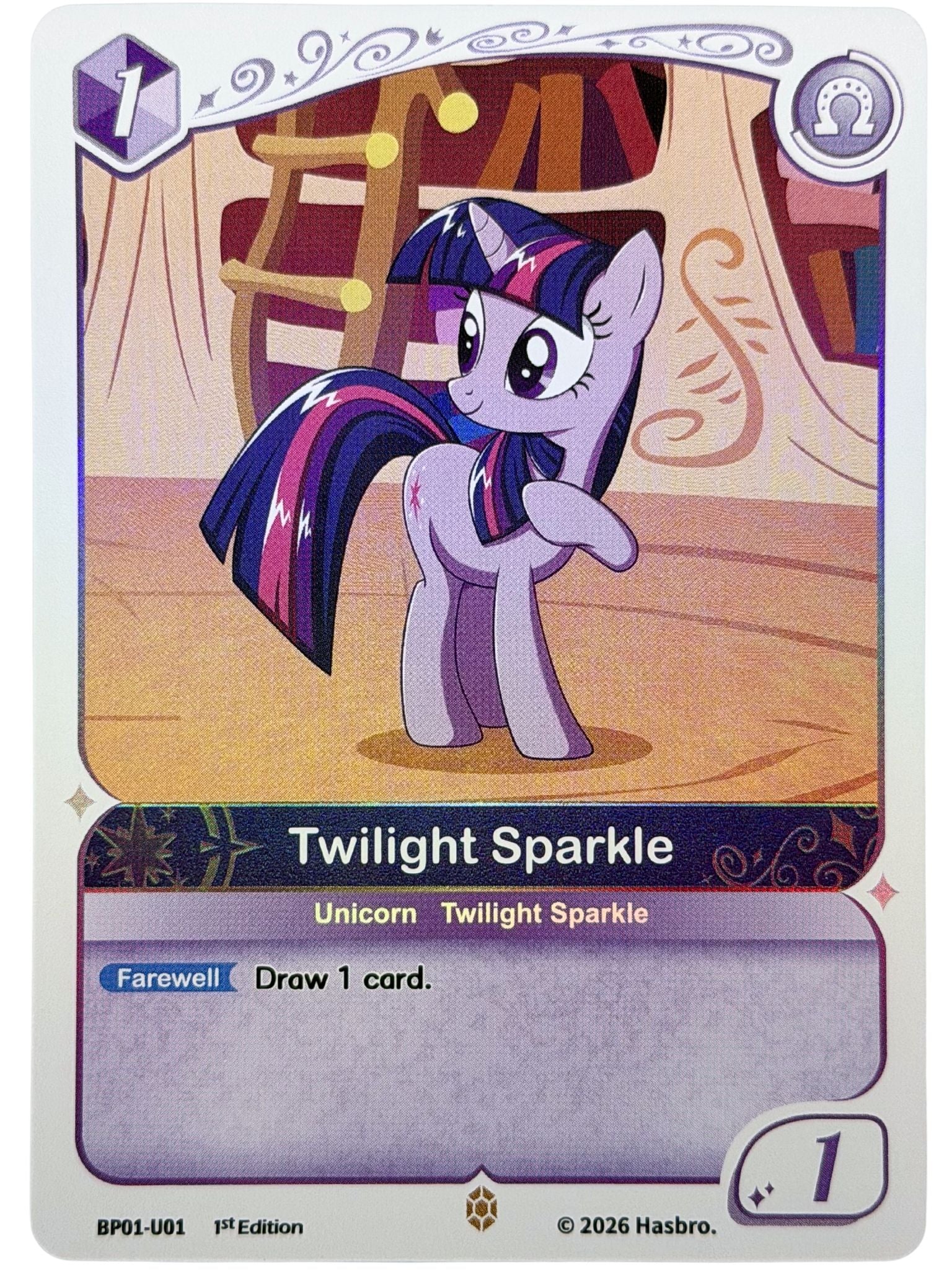 Twilight Sparkle 1st Edition (U) BP01-U01