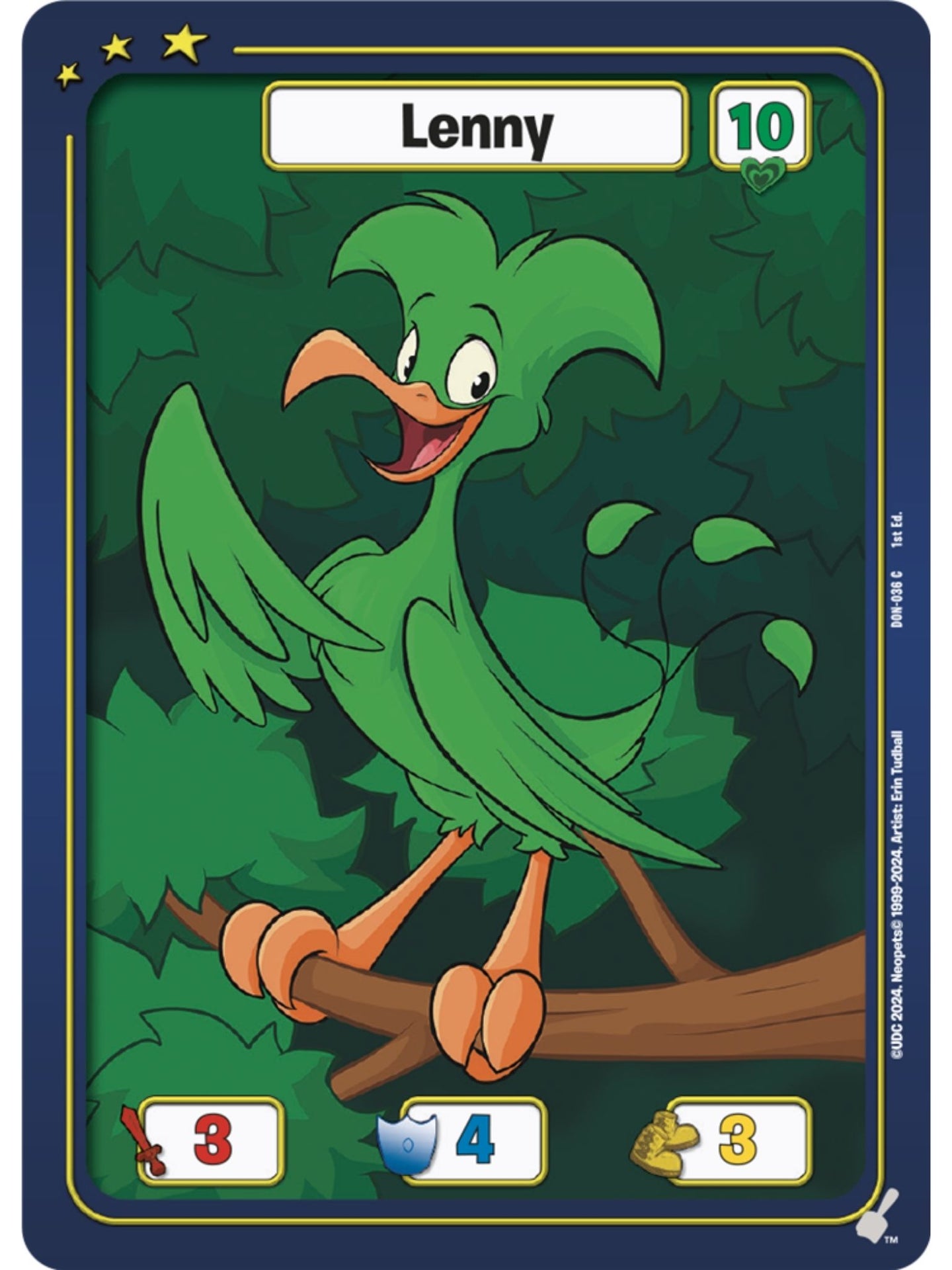 Green Lenny (C) DON-036 1st Edition