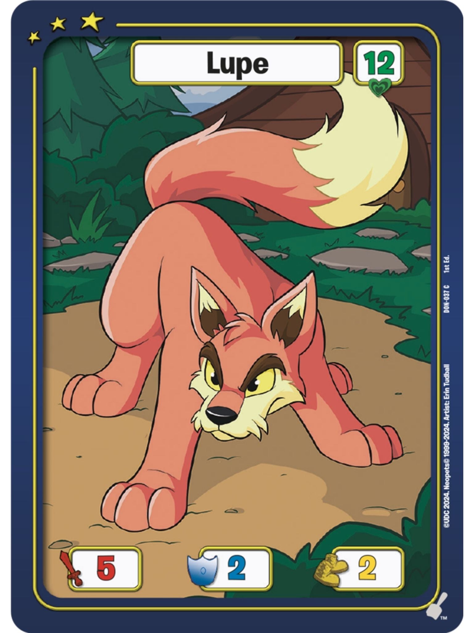 Red Lupe (C) DON-037 1st Edition