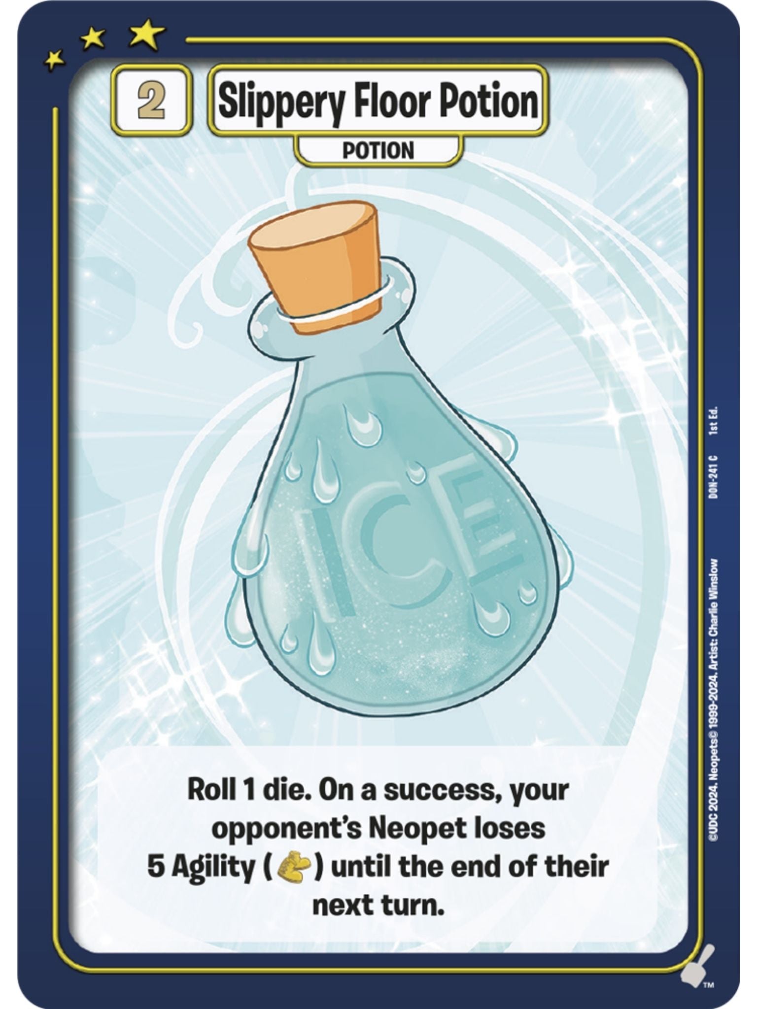 Slippery Floor Potion (C) DON-241 1st Edition