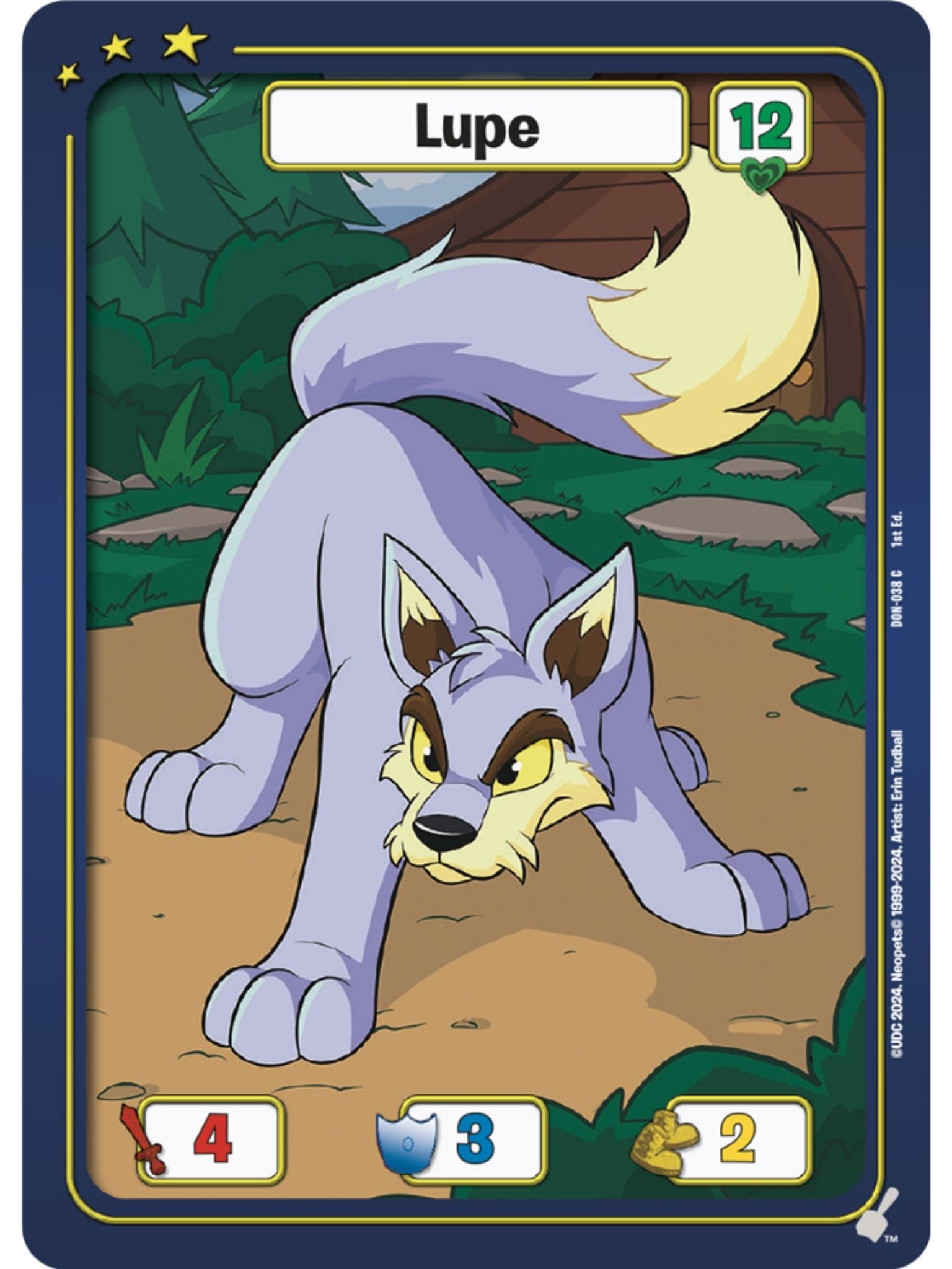 Blue Lupe (C) DON-038 1st Edition