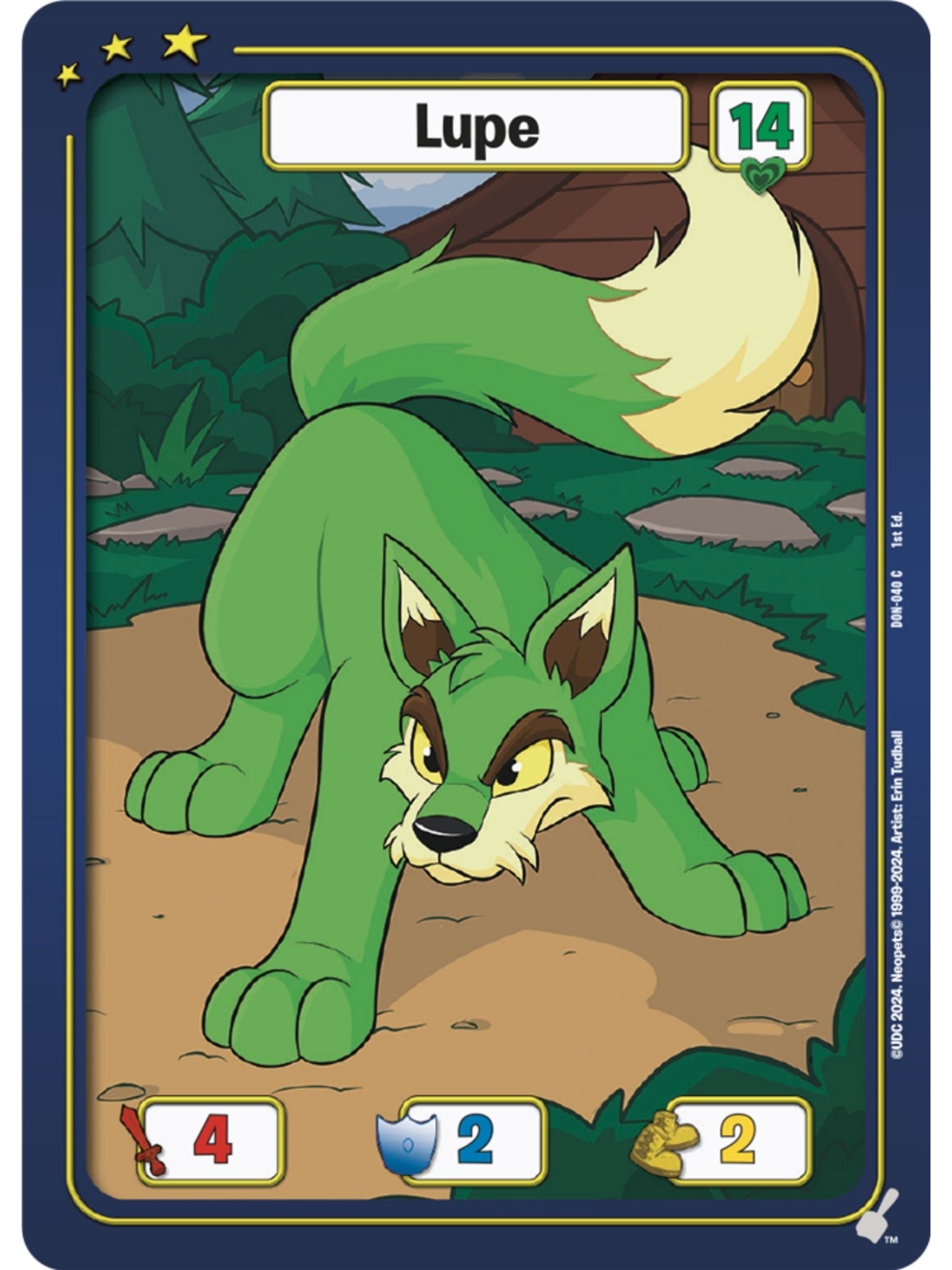 Green Lupe (C) DON-040 1st Edition