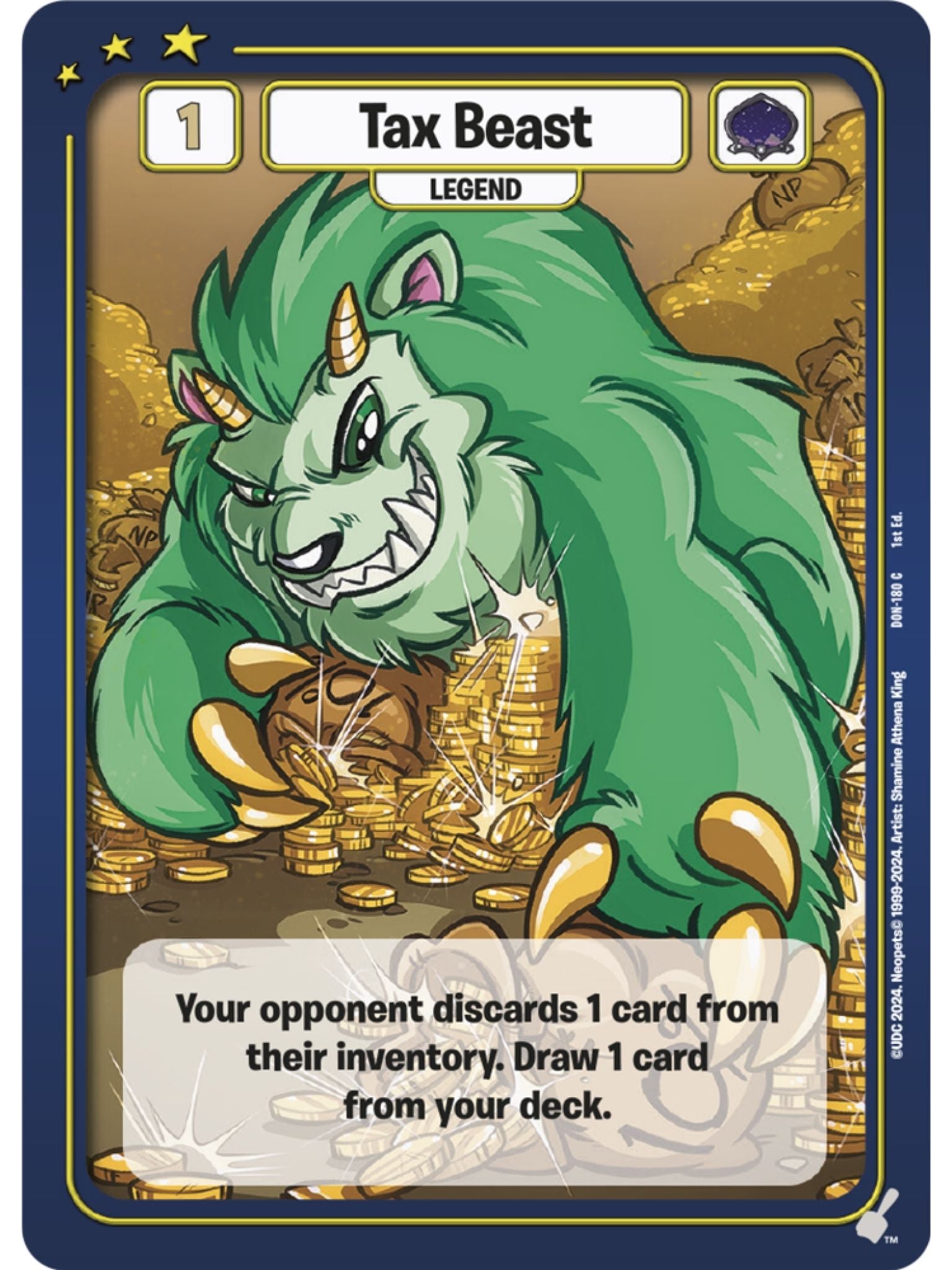 Tax Beast (C) DON-180 1st Edition