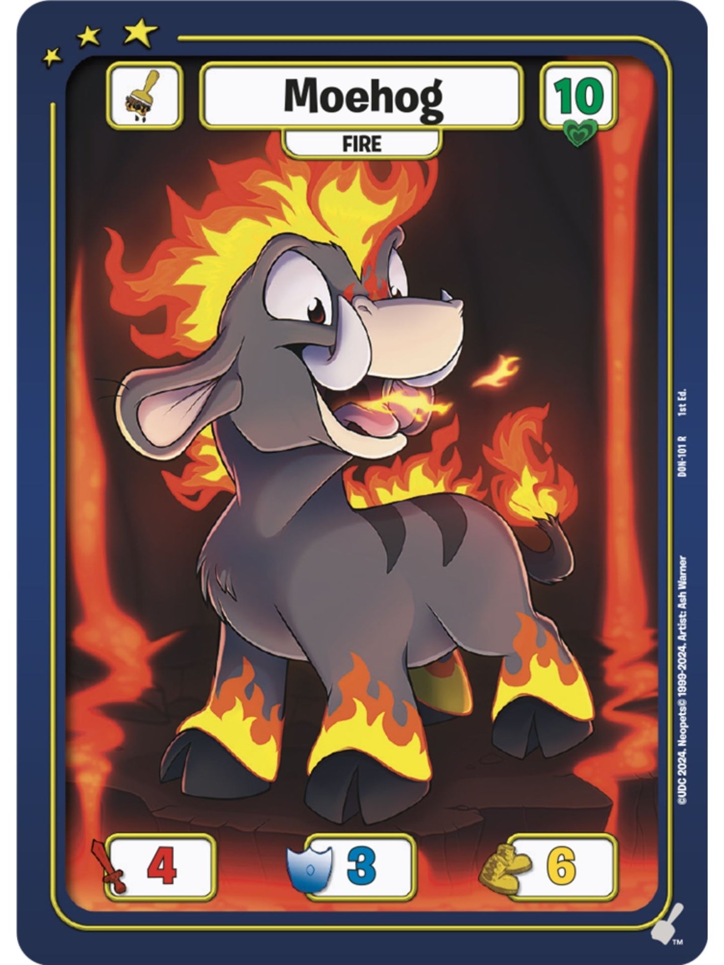 Fire Moehog (R) DON-101 1st Edition