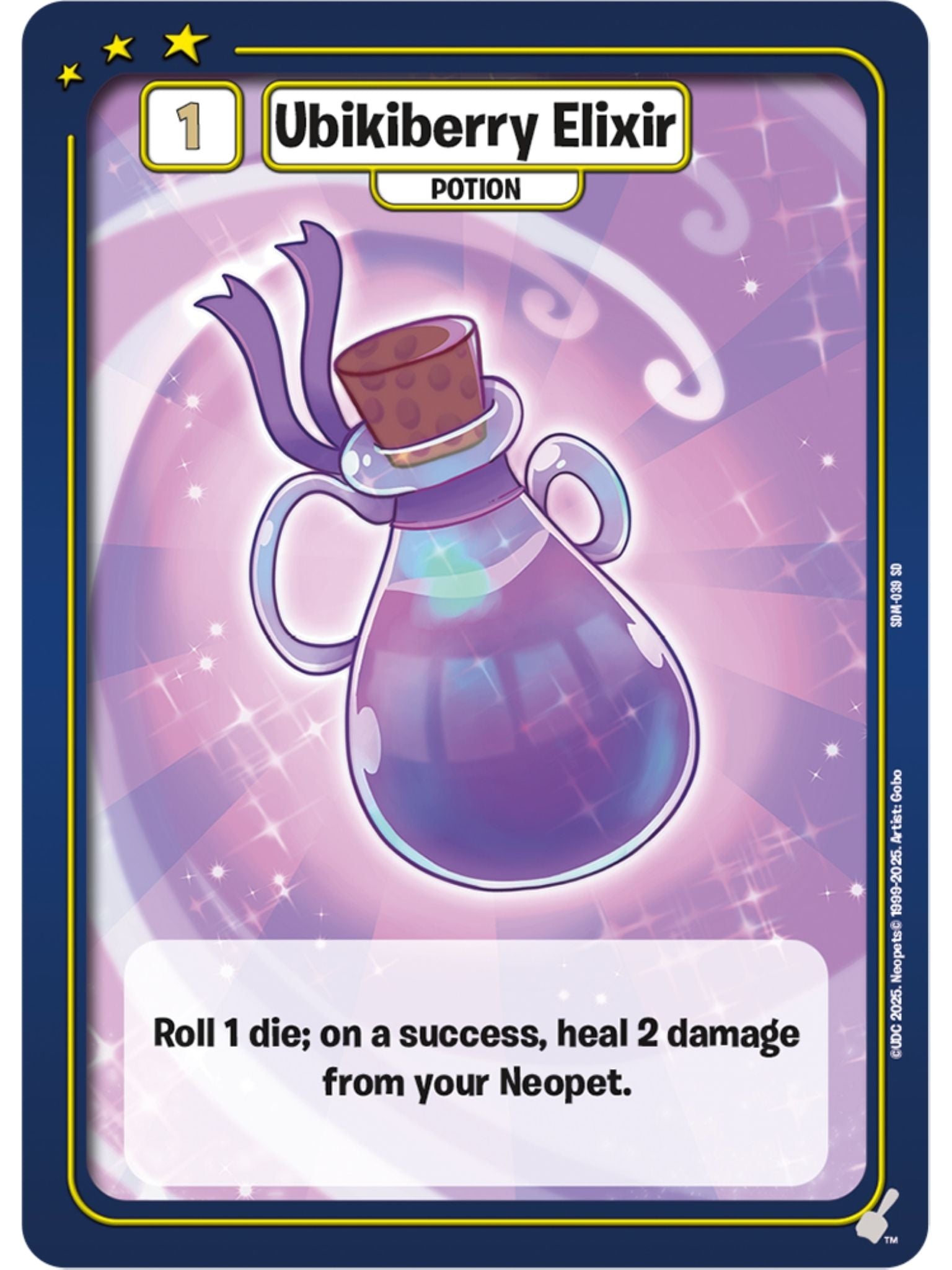 Ubikiberry Elixir Foil (C) DON-236 1st Edition