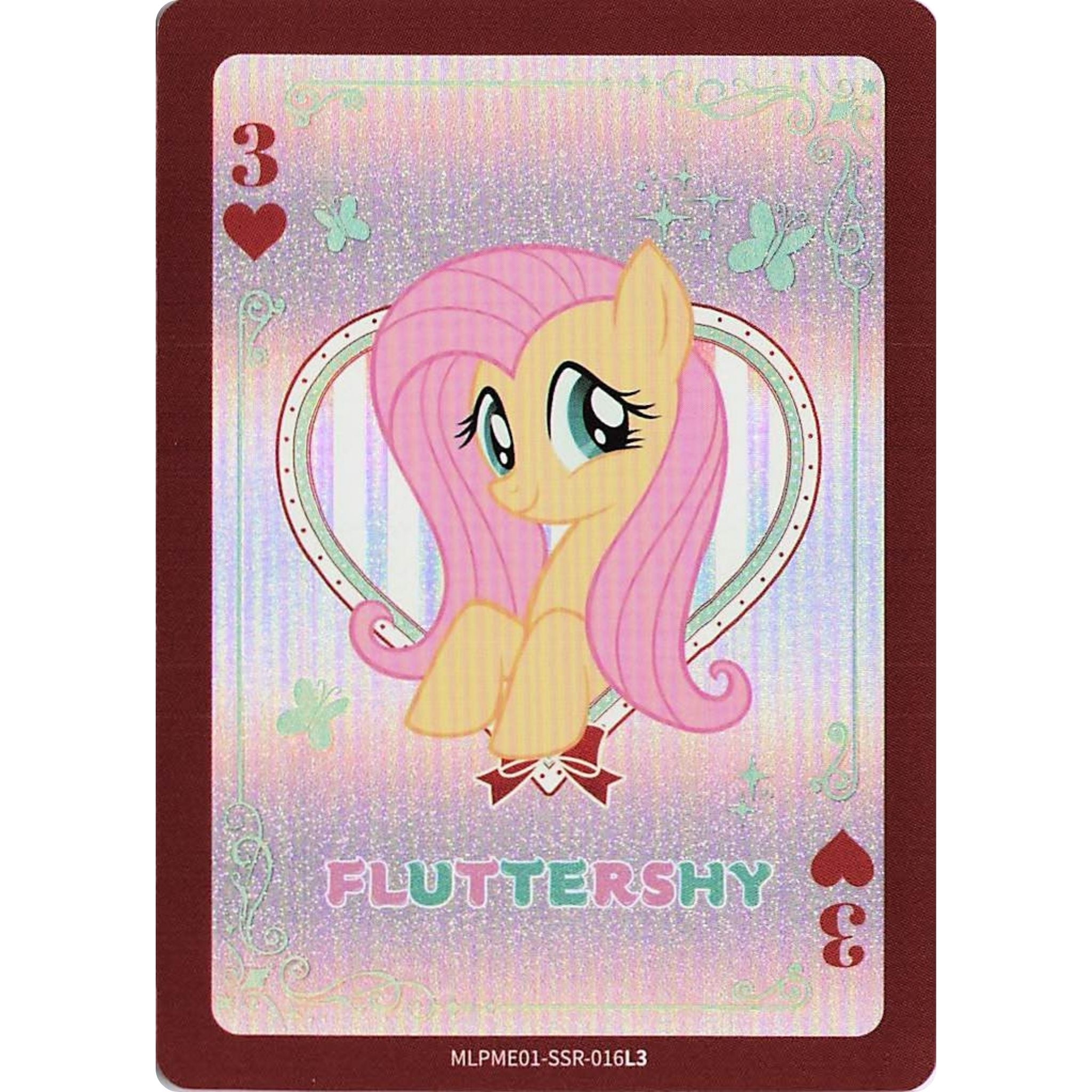 Fluttershy (SSR) MLPME01-SSR-016L3