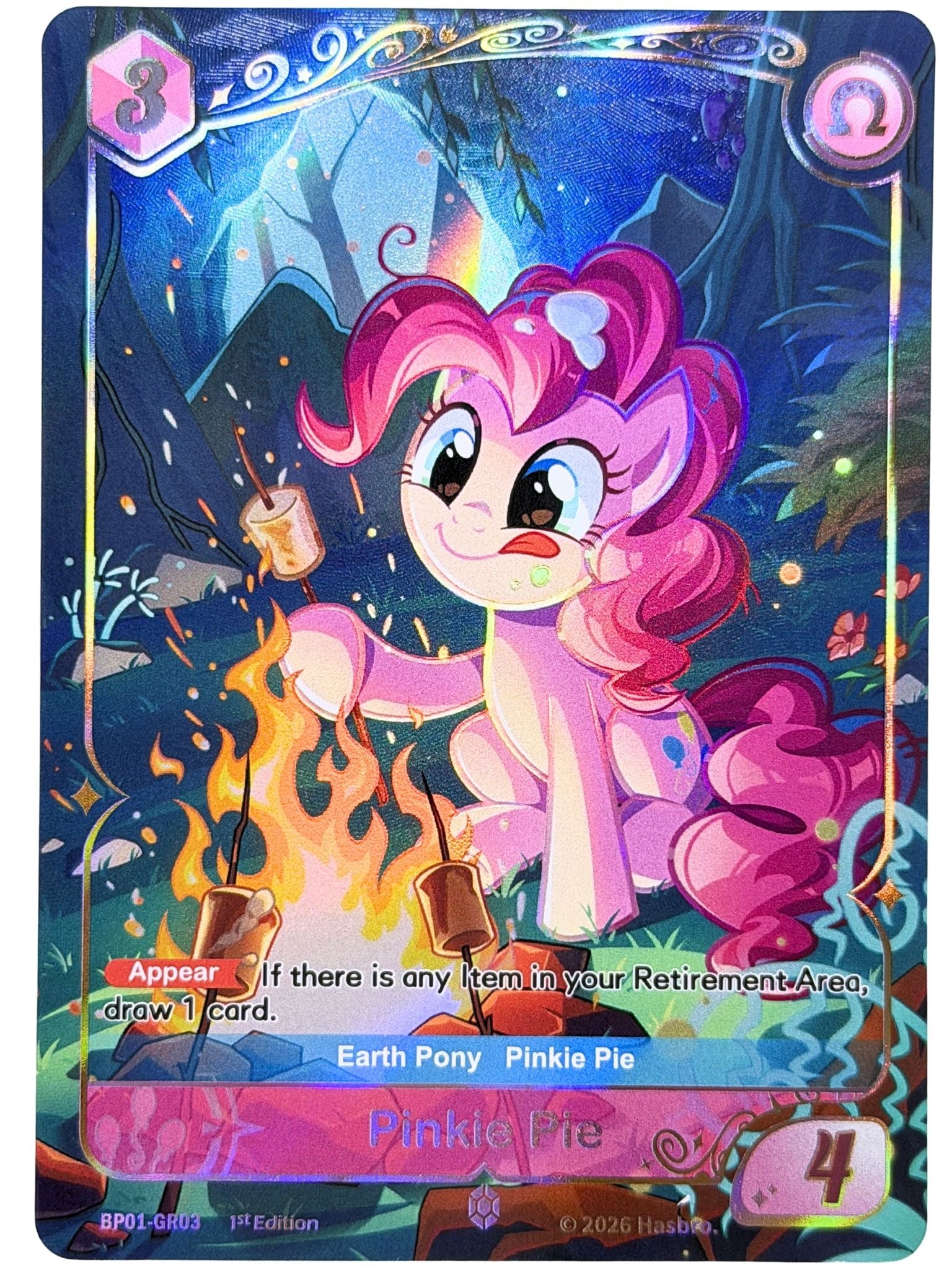 Pinkie Pie 1st Edition (GR) BP01-GR03