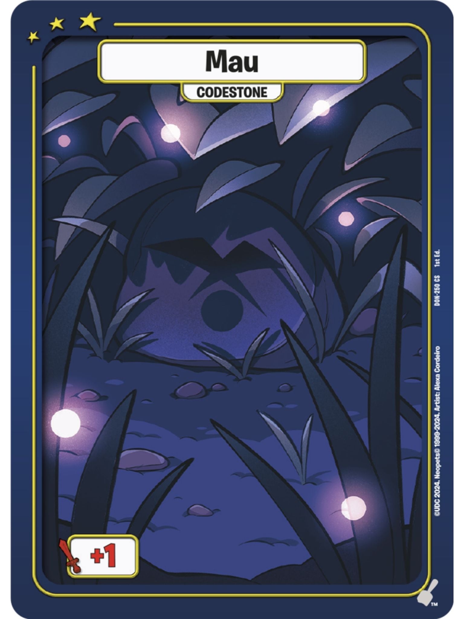 Mau Codestone Foil (CS) DON-250 1st Edition