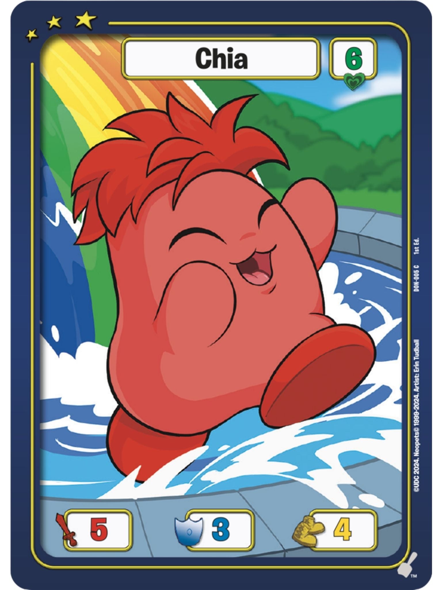 Red Chia (C) DON-005 1st Edition