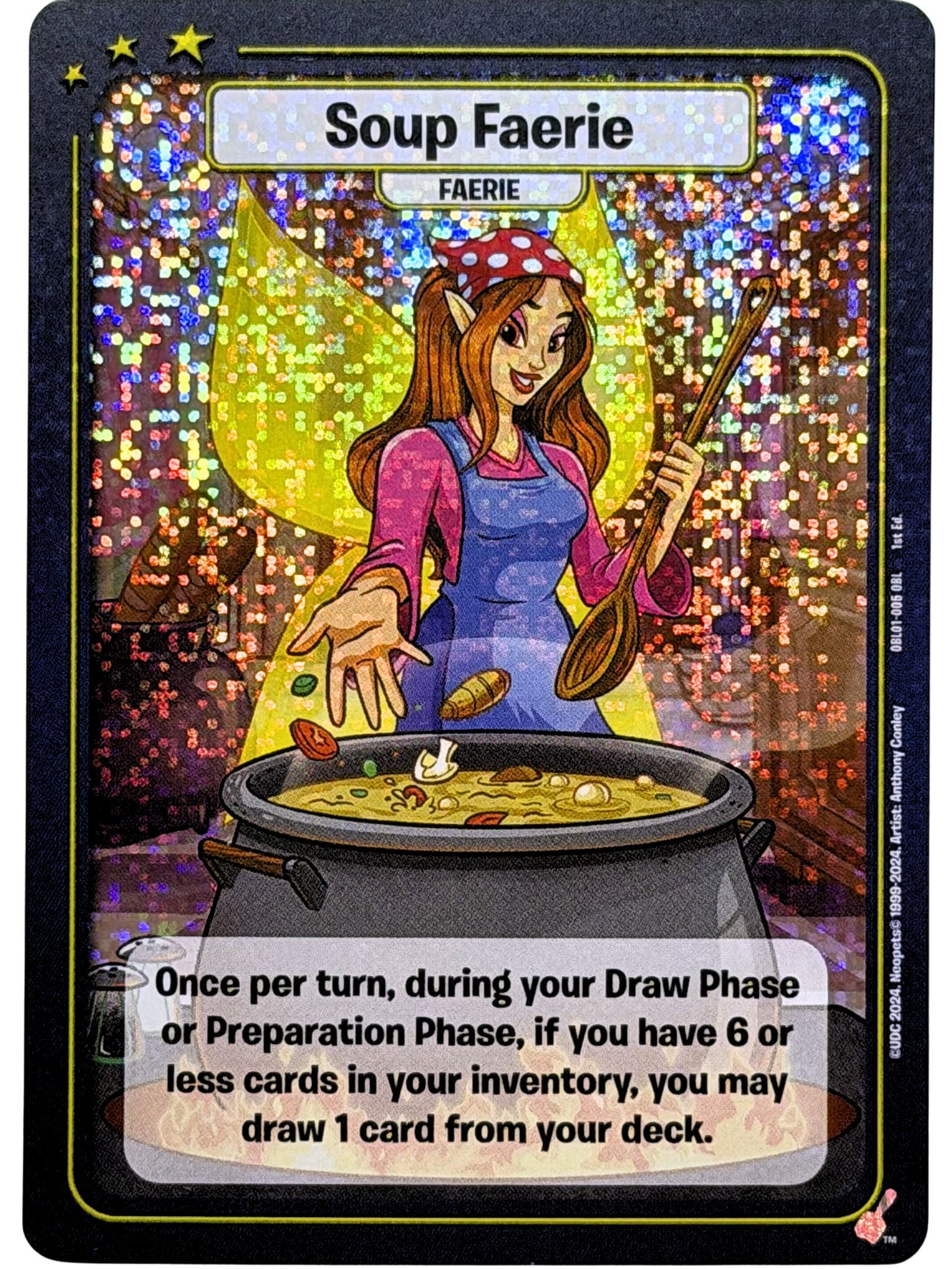 Soup Faerie Foil Promo OBL01-005 1st Edition